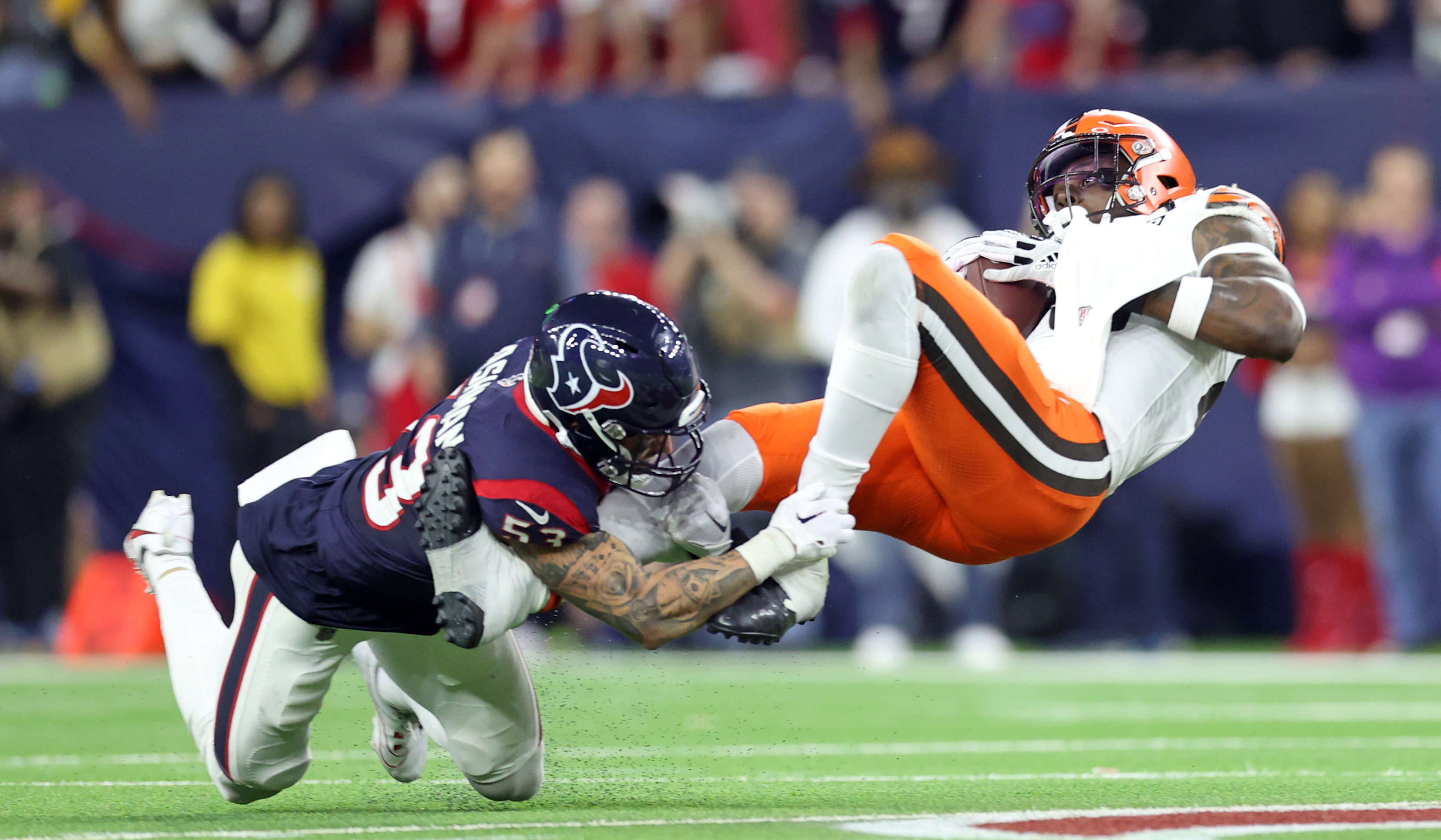 Cleveland Browns Vs. Houston Texans In Wild Card Playoff, January 13 ...