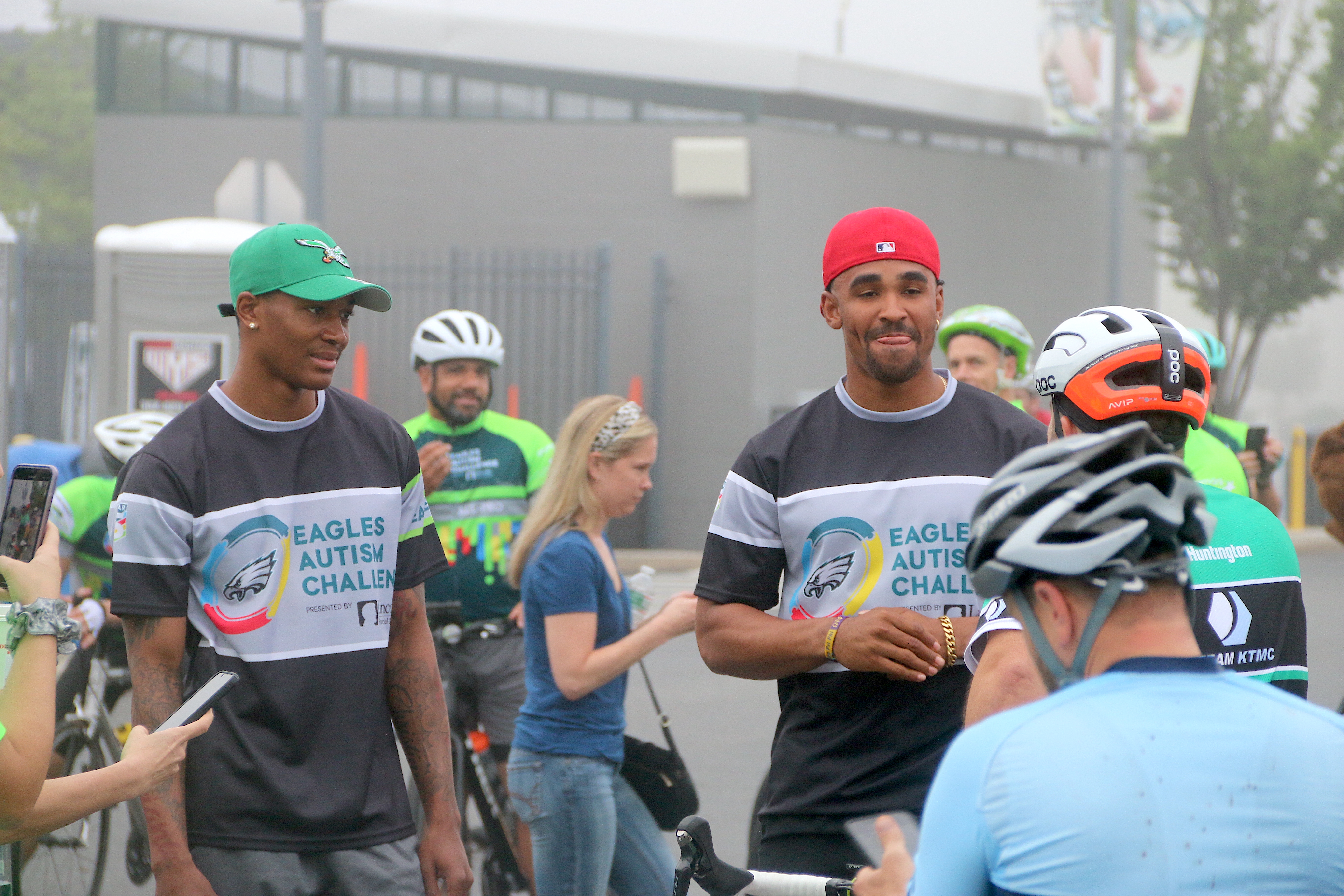 Eagles turn stadium into vaccine site for autism community - WHYY