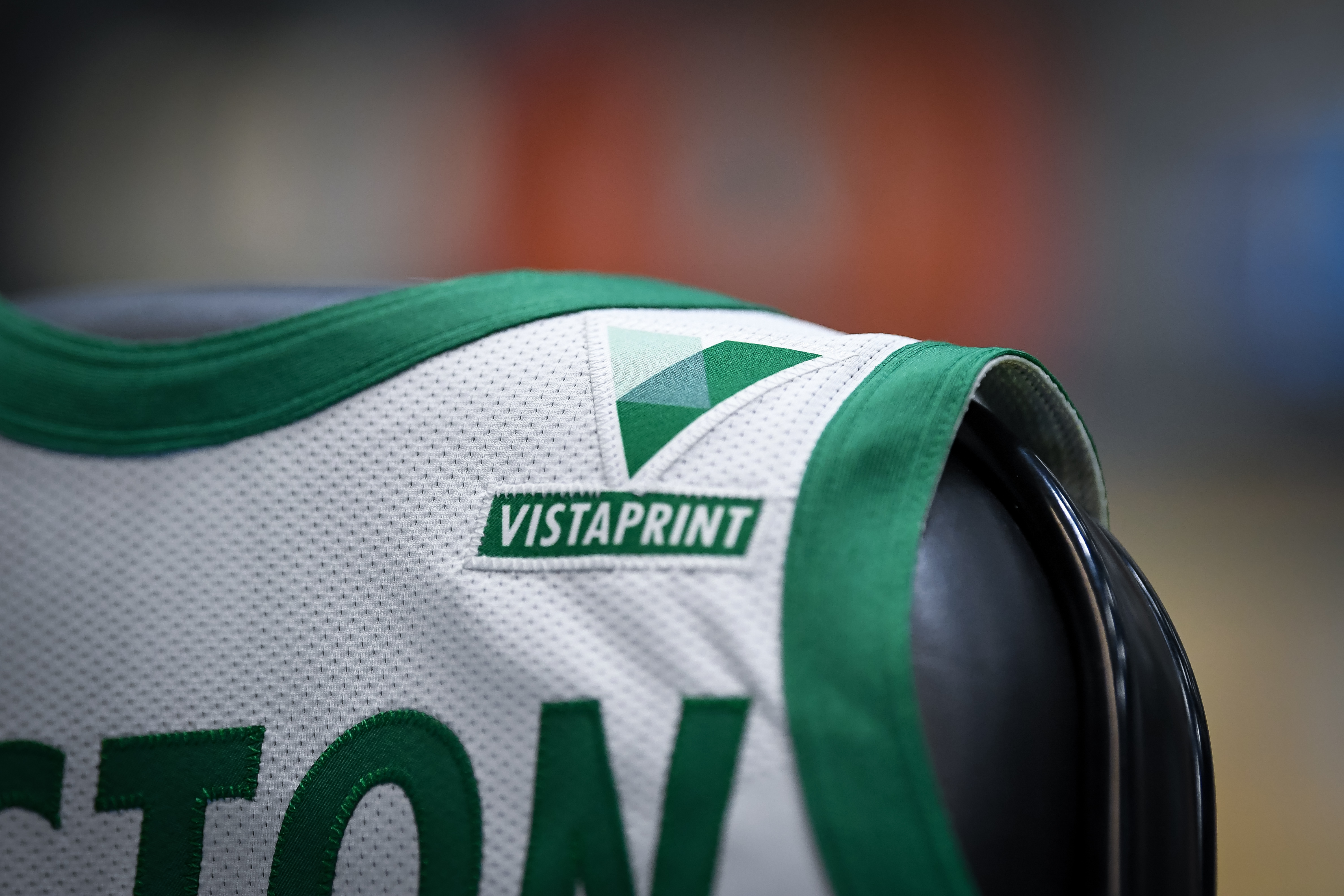 Celtics announce new partnership, jersey patch with Vistaprint