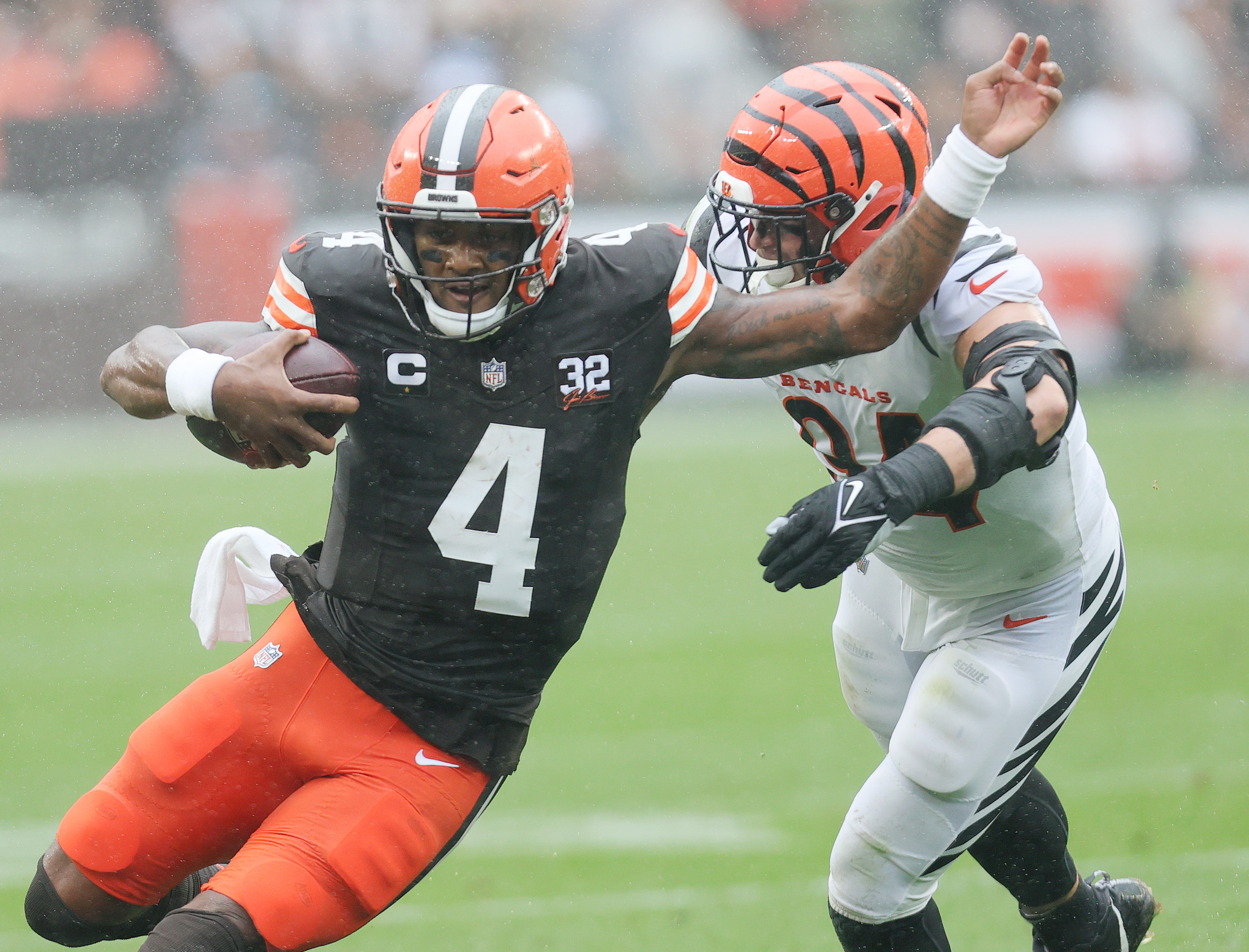 Cleveland Browns Deshaun Watson vs. Cincinnati Bengals, September