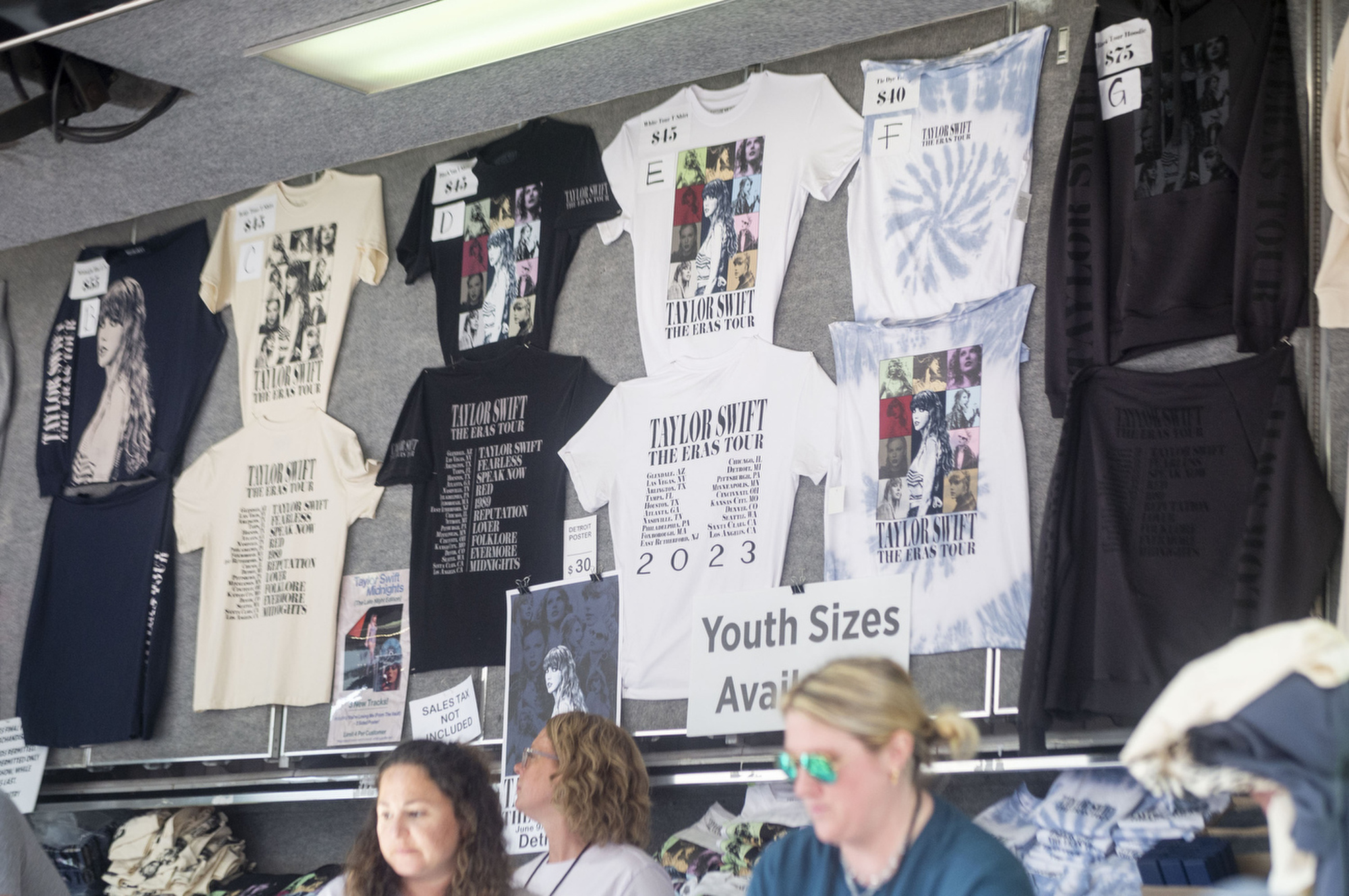 All the Taylor Swift merch you can find at Ford Field concerts 