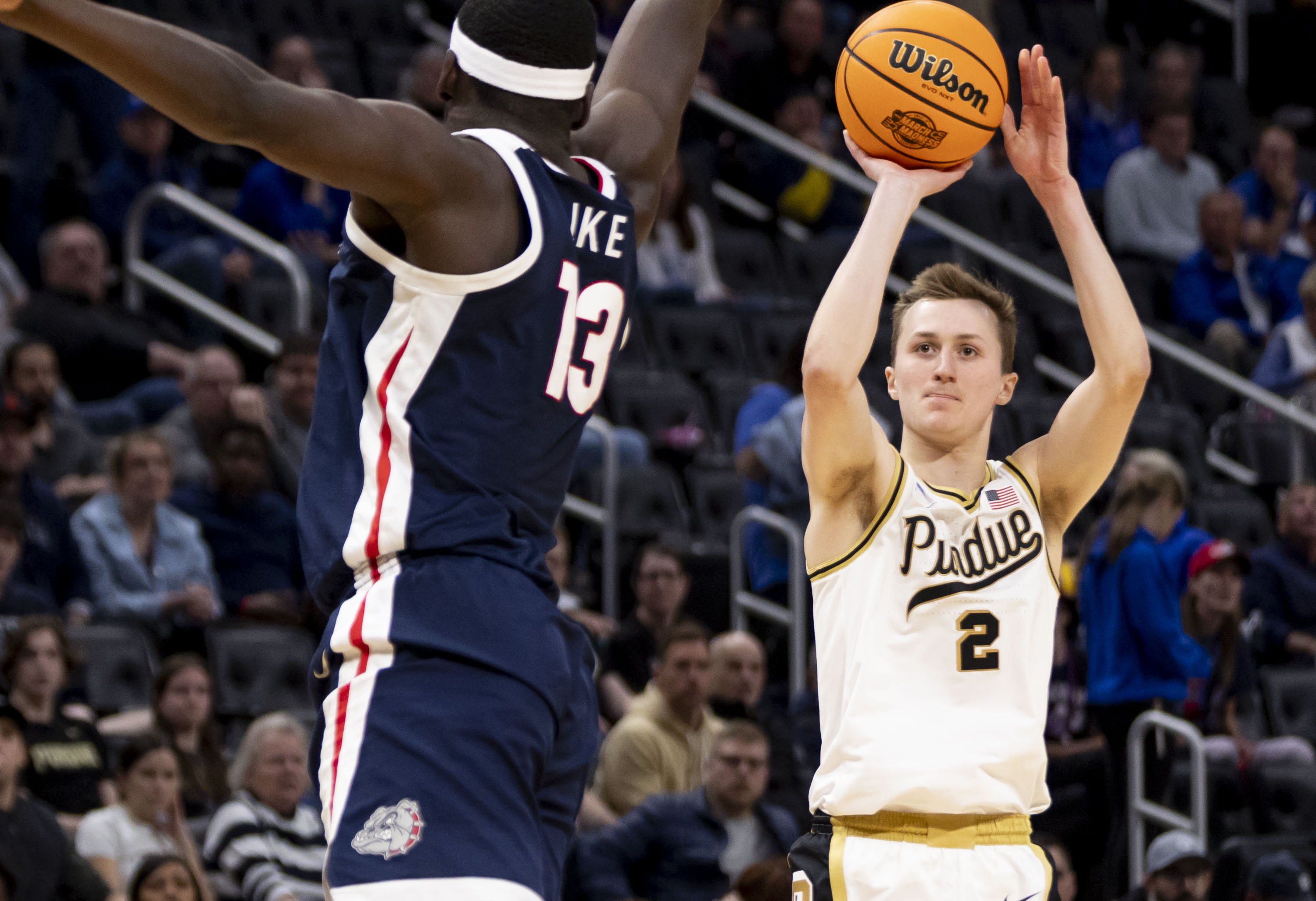 See photos as Purdue basketball defeats Gonzaga in Detroit