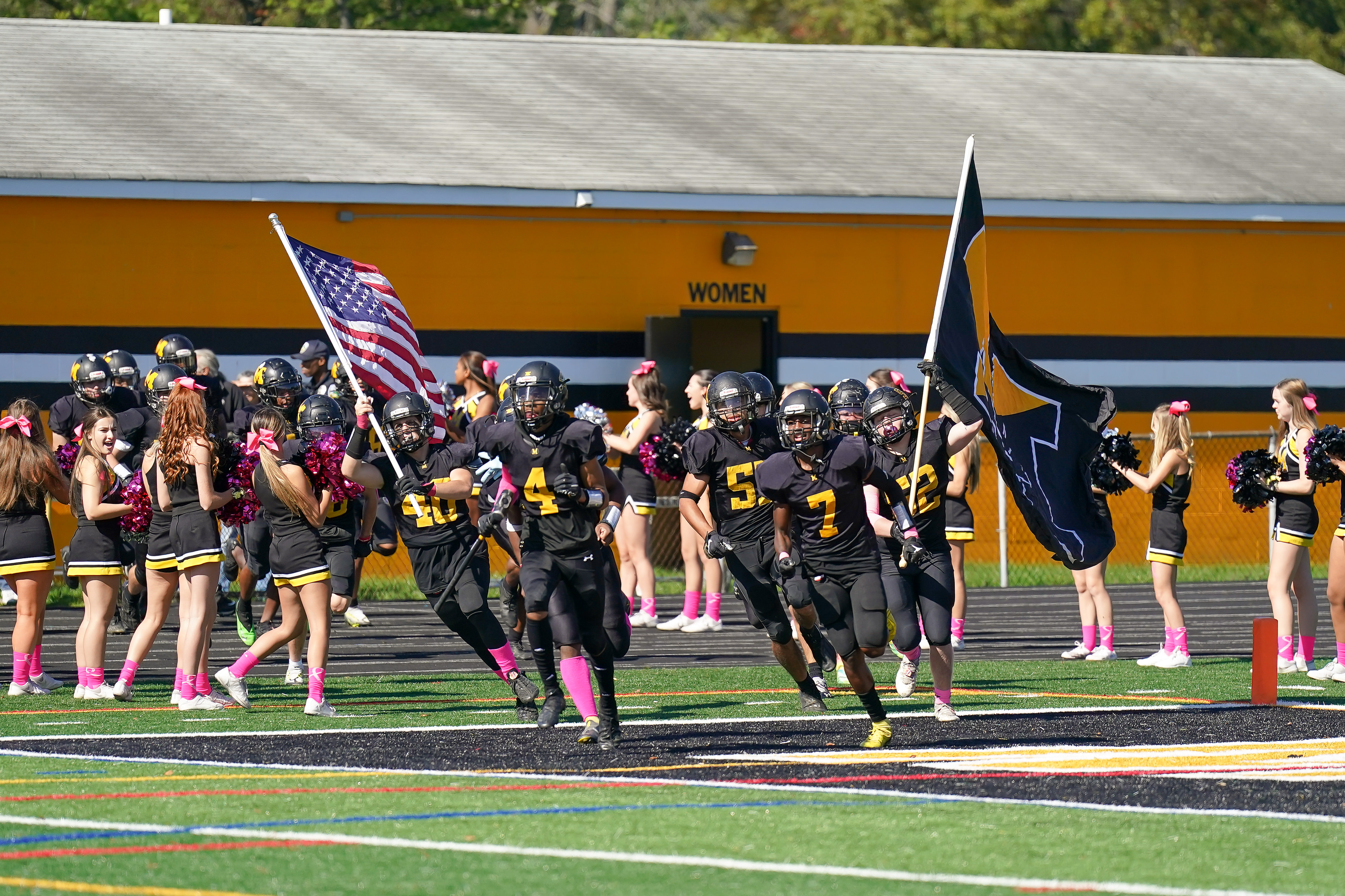 Football: Pinelands Regional vs Monmouth Regional on October 15