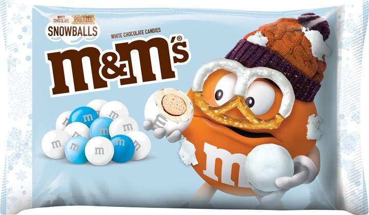 New 'snowball' M&M's coming out in 2021 holiday season 