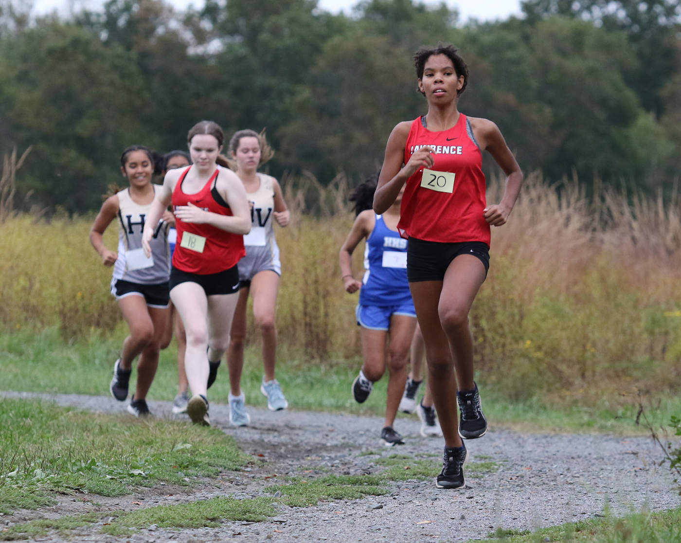 High School Boys and Girls Cross Country Meet held at Reed Bryan Farm ...