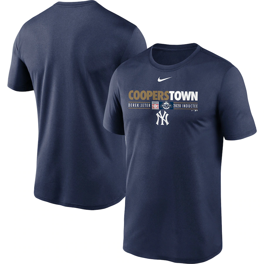 Derek Jeter New York Yankees Nike Hall of Fame Performance T-Shirt