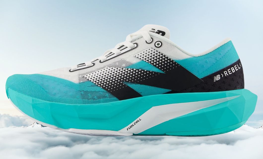 The ultra-cushioned New Balance FuelCell Rebel v4 is on sale