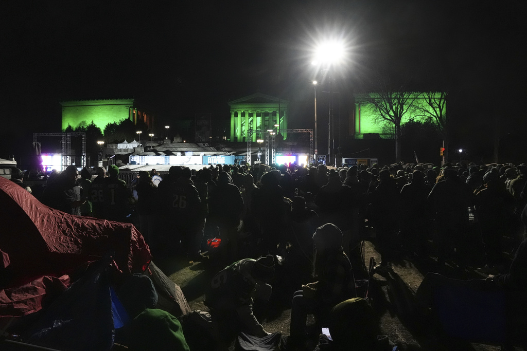 Philadelphia fans celebrate beloved Eagles with Super Bowl parade on ...