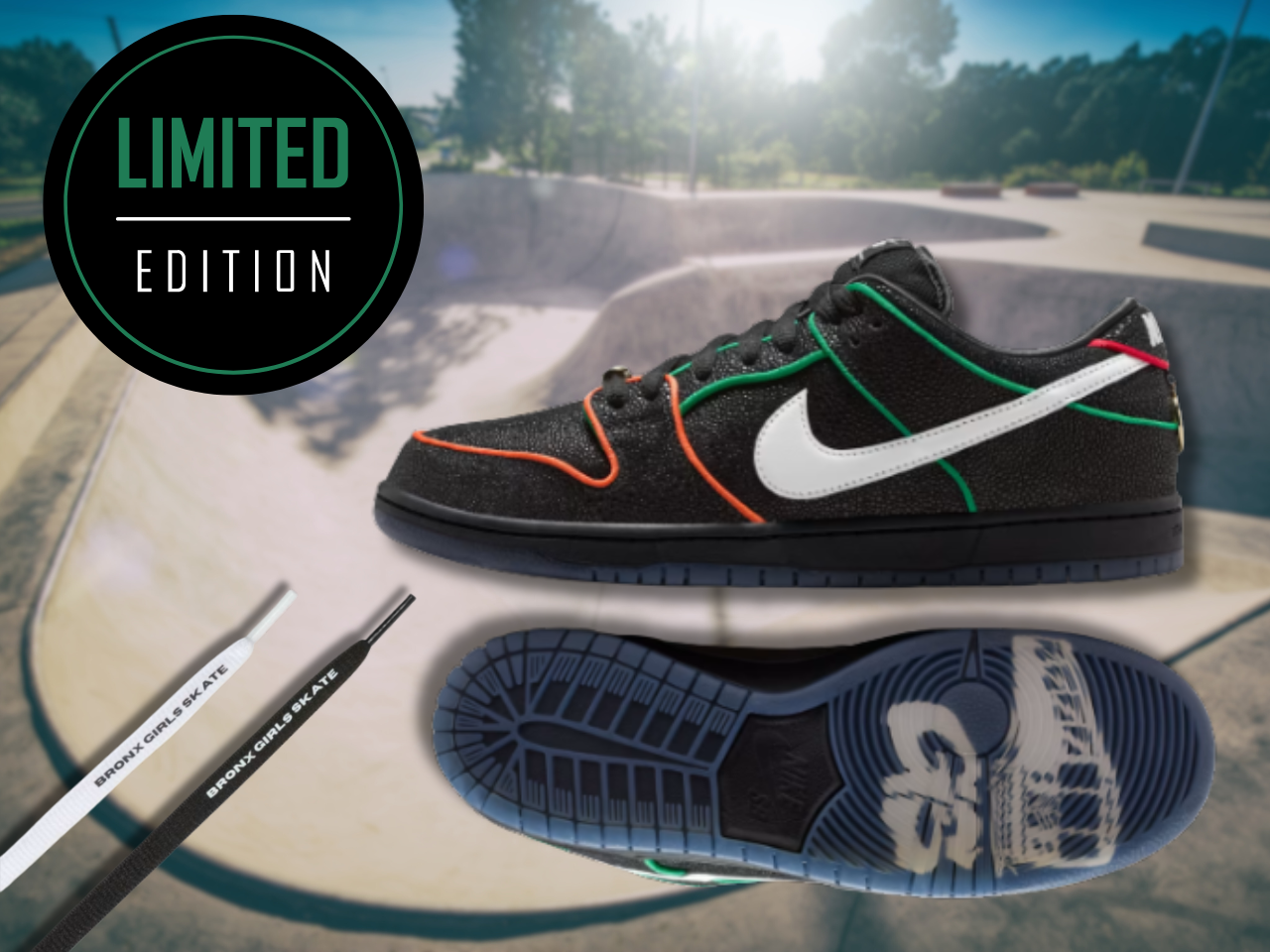 Nike SB collaborates with Bronx Girls Skate on Dunk Low Pro: What
