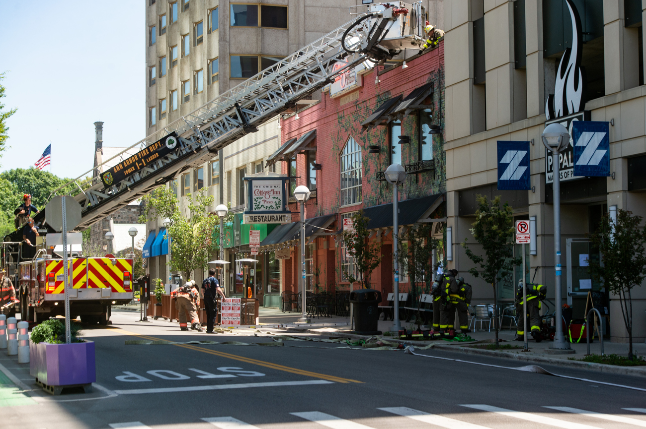 Fire above NeoPapalis Pizza in Ann Arbor leads to evacuation of Z West ...