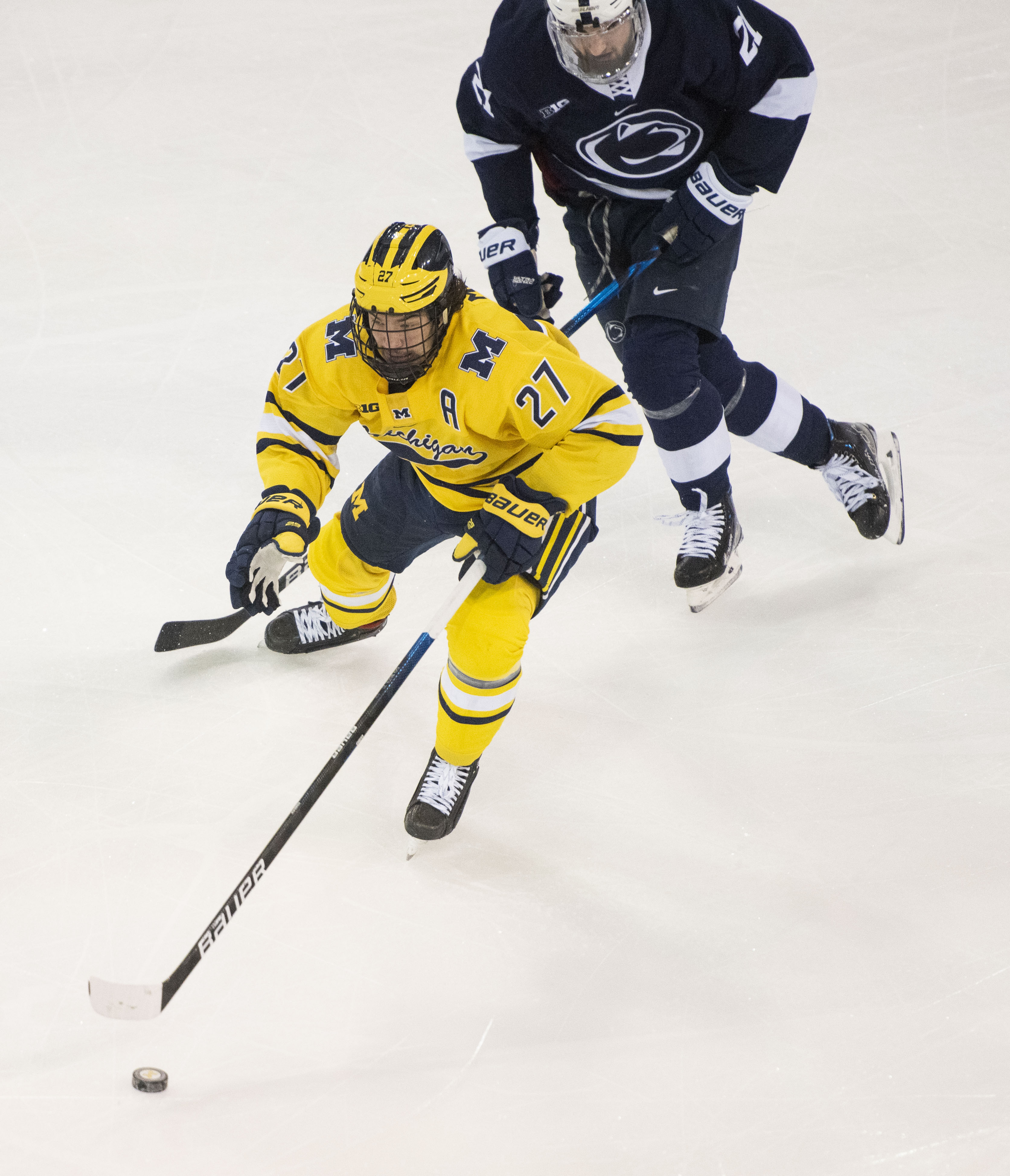 Michigan hockey overwhelmed, downed 3-0 by Penn State