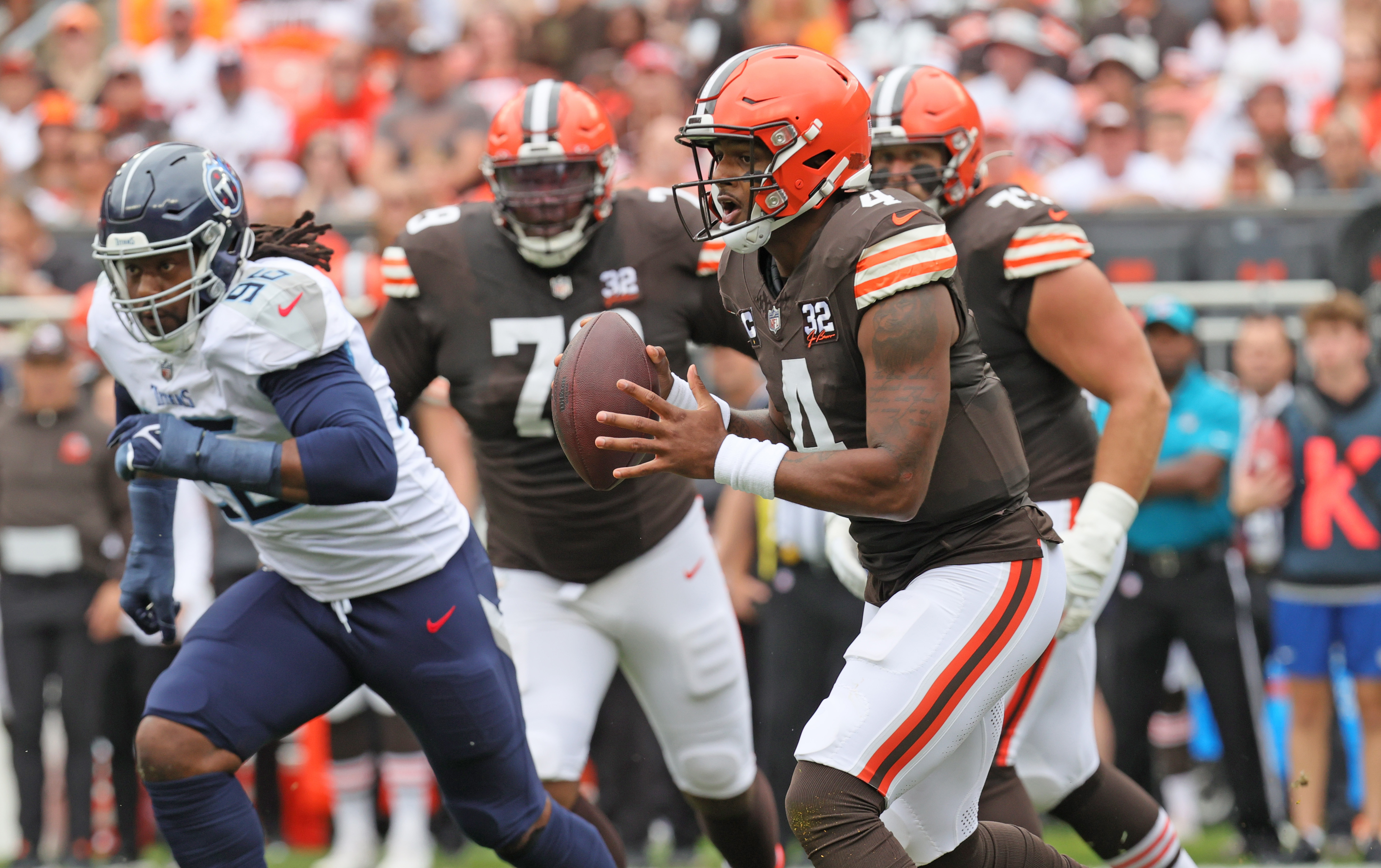 Deshaun Watson quiets critics with strong performance Browns hope