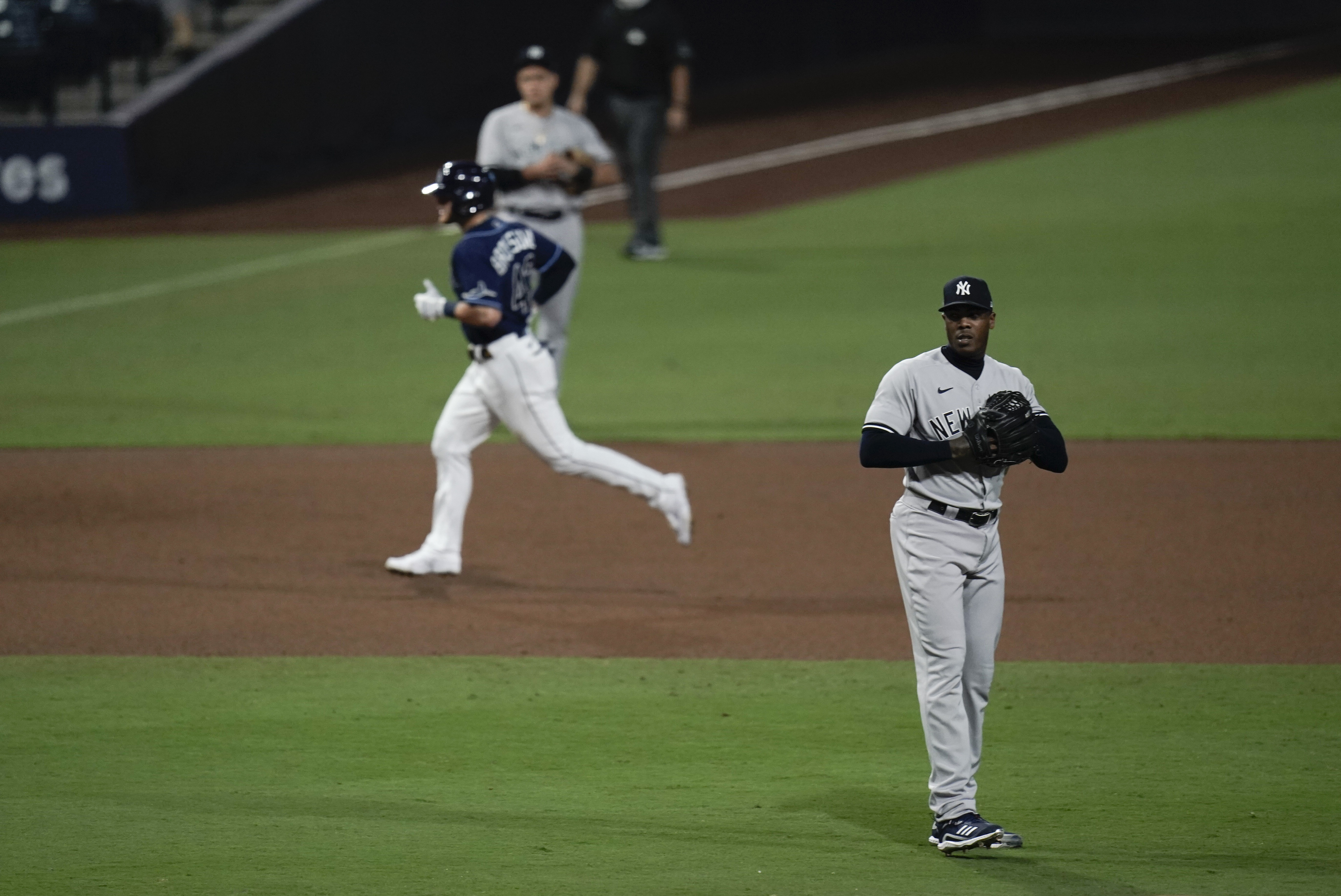 Why Yankees' Aroldis Chapman was 'just a bit' frustrated with Aaron Boone  late in season 