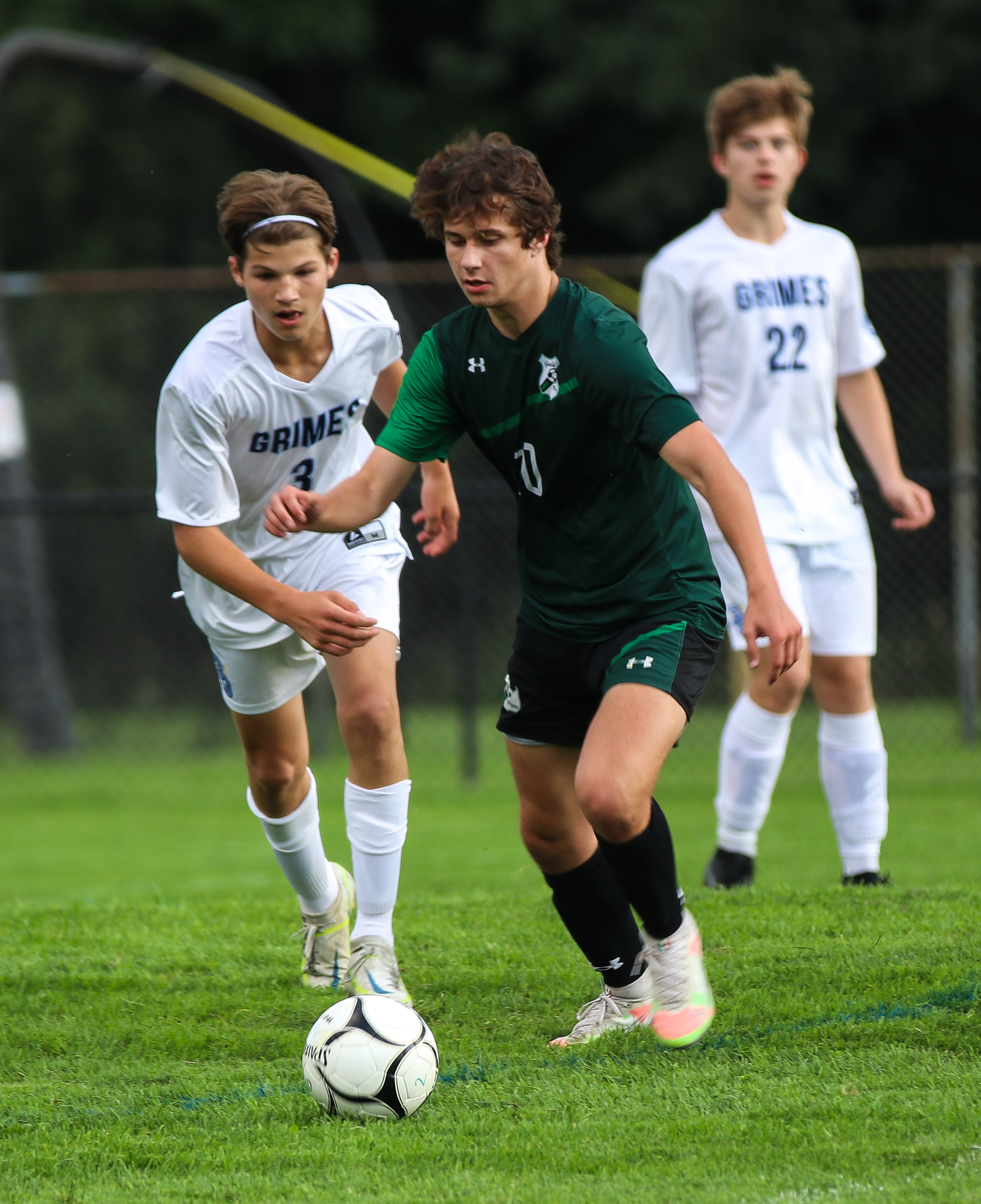 Ludden vs. Grimes boys soccer