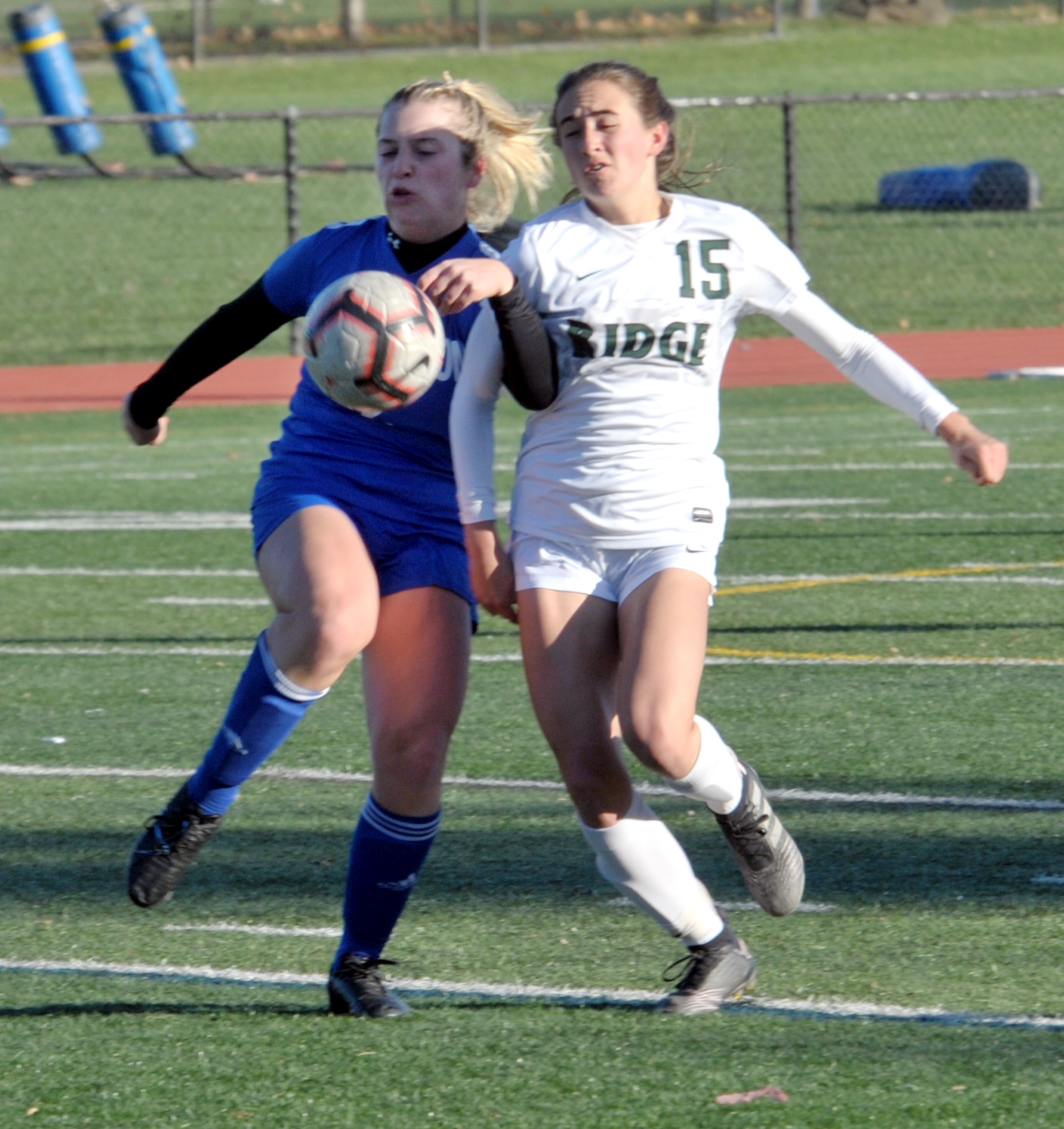 High School Girls Soccer Ridge High School At Princeton High School On ...