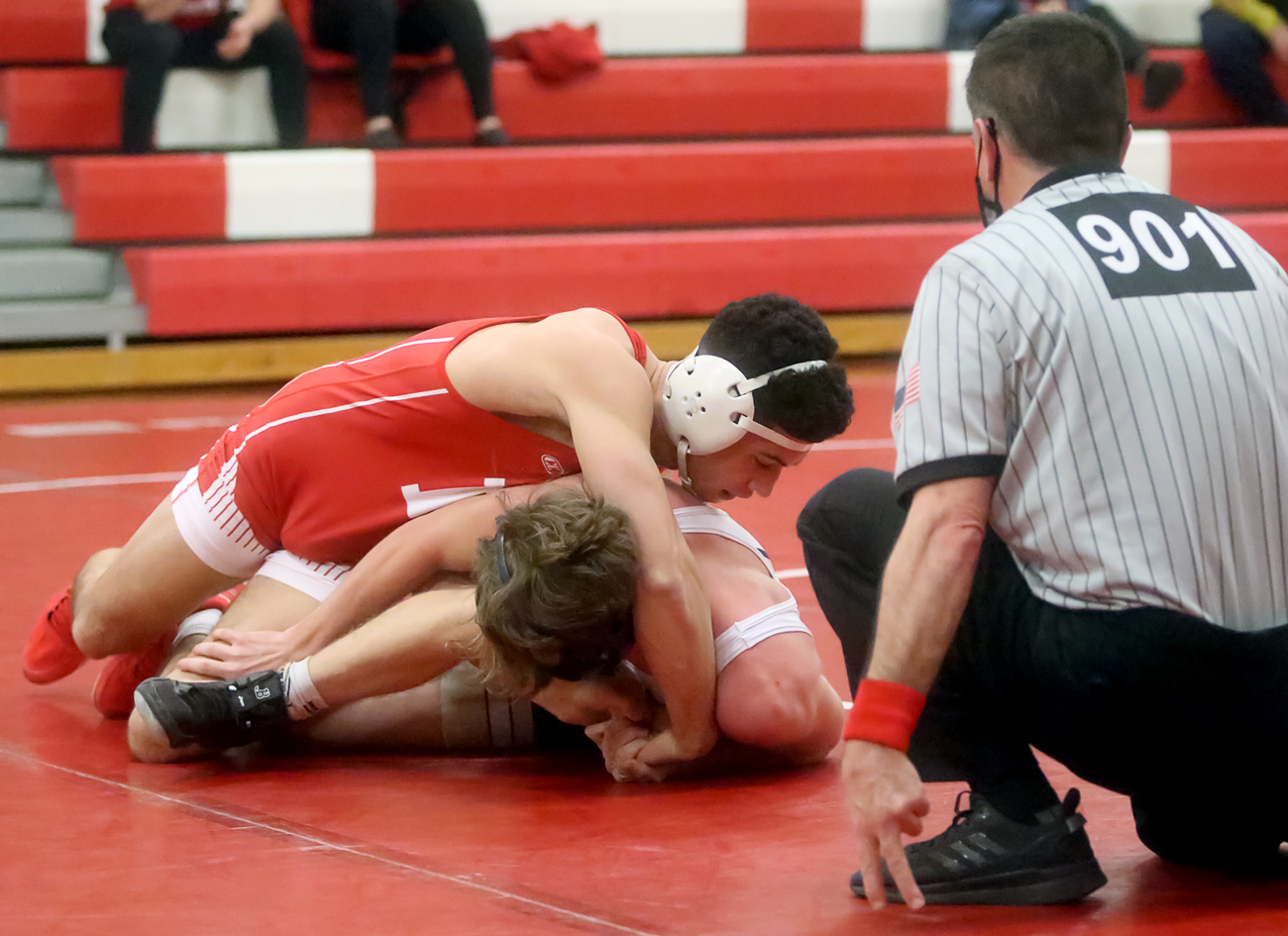 Collingswood vs. Paulsboro wrestling, March 17, 2021