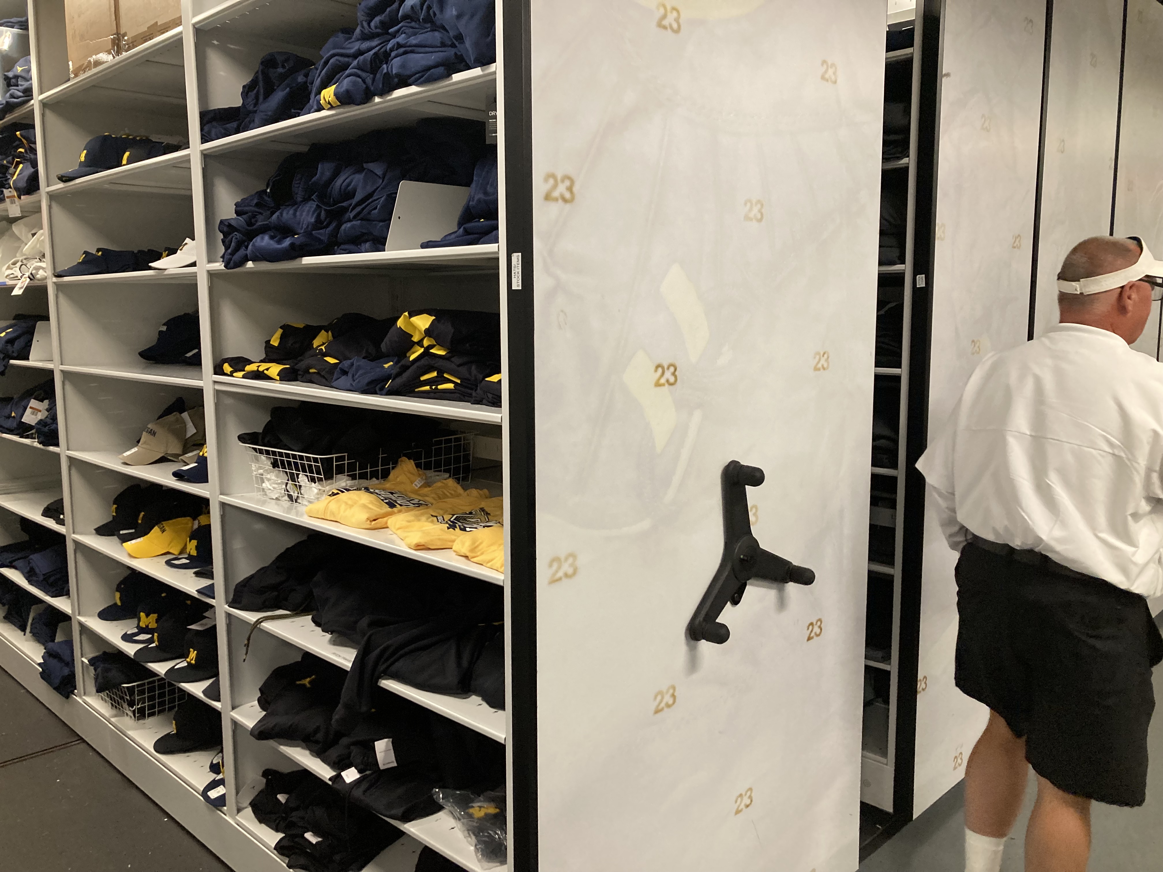 Behind the scenes as Michigan's equipment staff keeps football