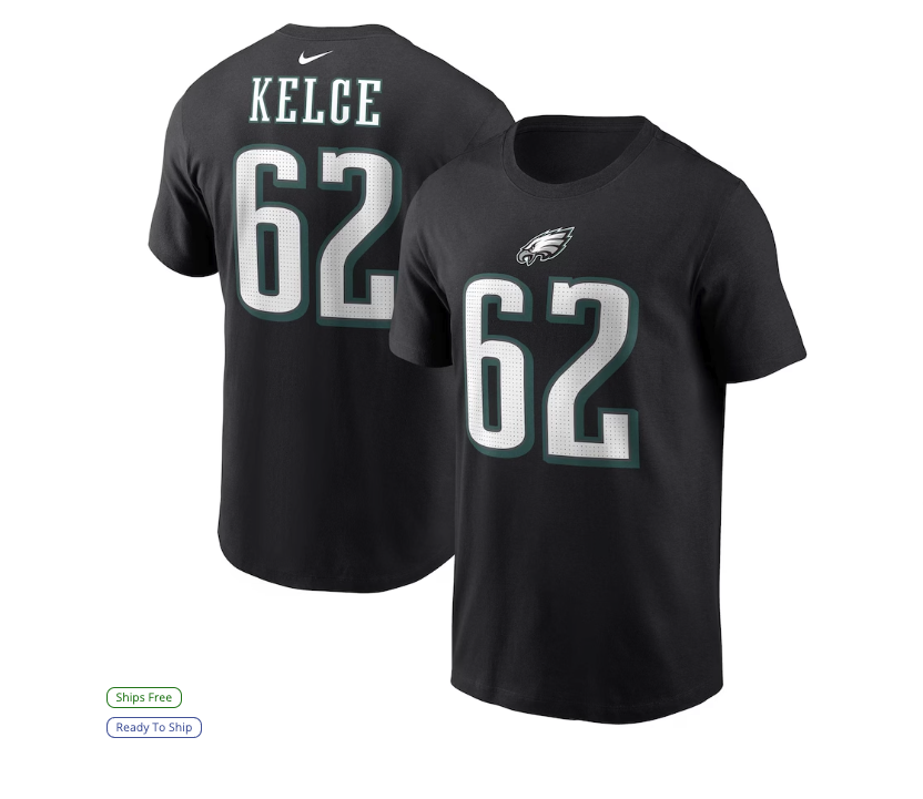 Brandon Graham Philadelphia Eagles Fanatics Branded Wordmark Player Name &  Number Long Sleeve T-Shirt - Black