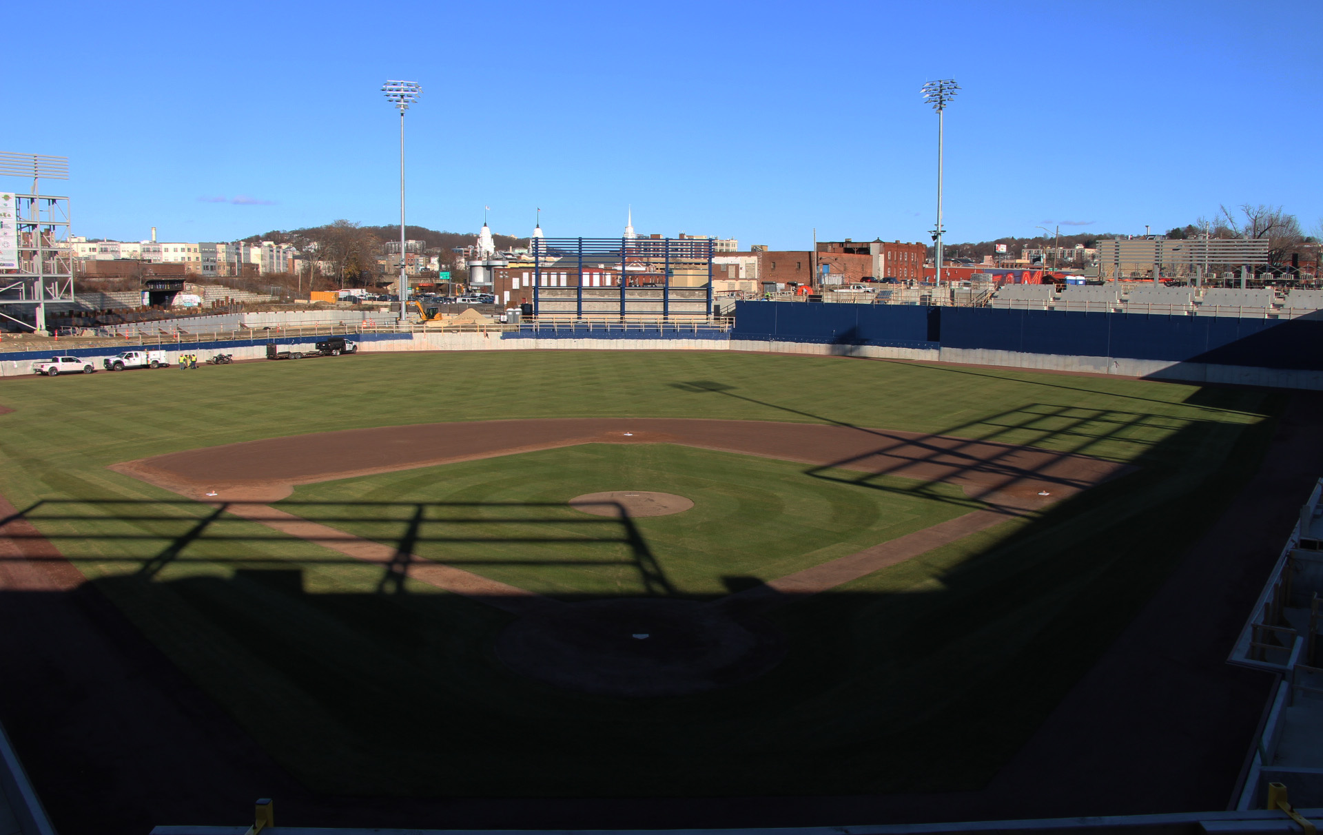 Polar Park Ballfield Worcester, Ma, Home of Woosox Editorial Photo