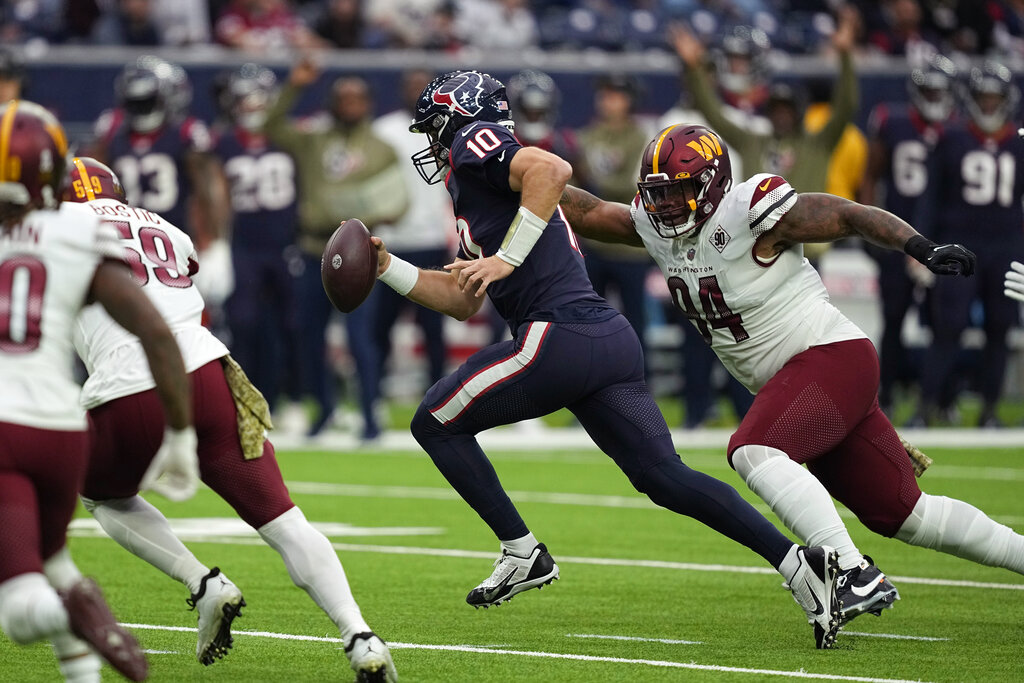 Washington Football Team's Defensive Line the Stuff of Nightmares