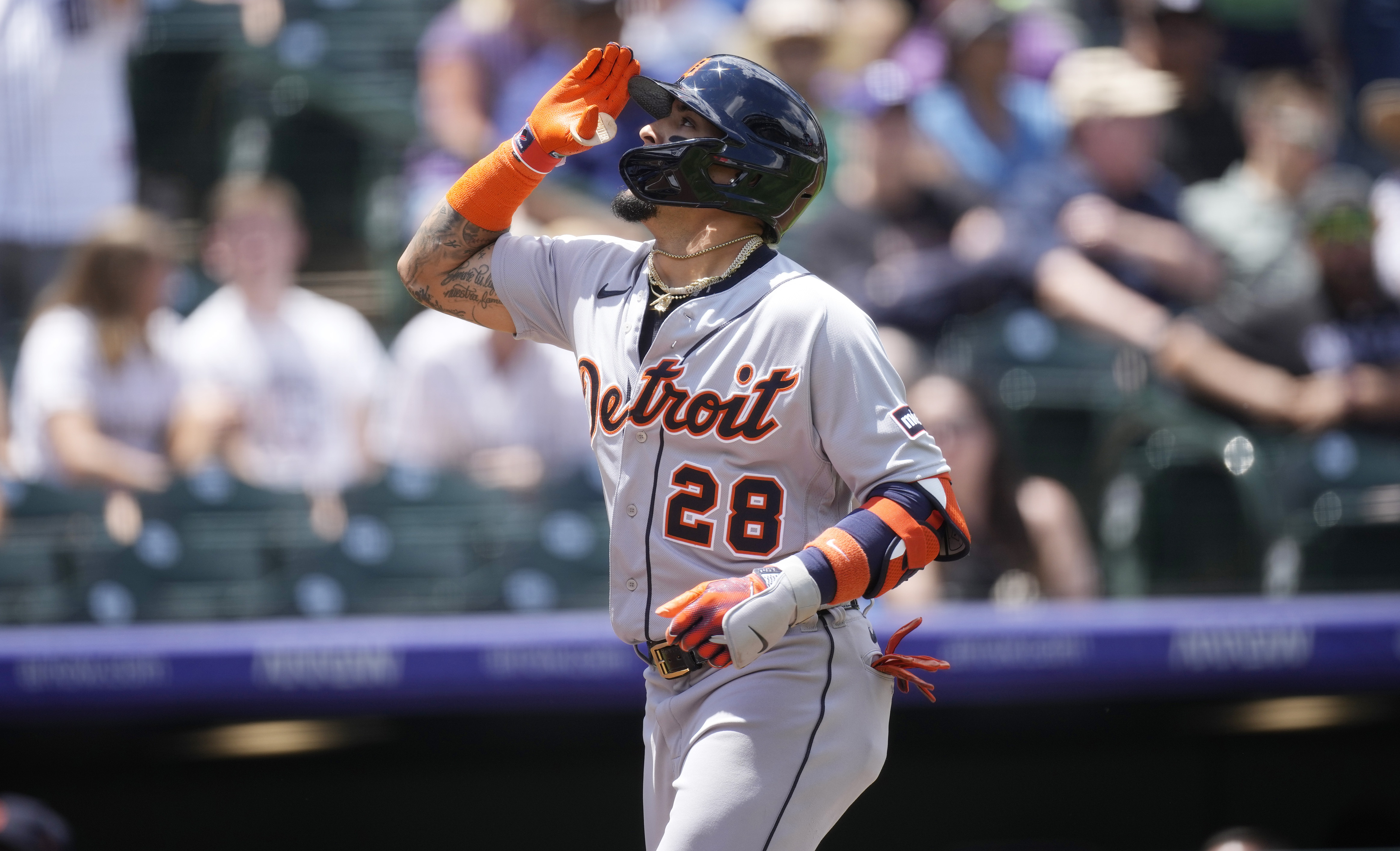 Tigers' Javier Baez, Jake Marisnick hit grand slams in win vs. Rockies