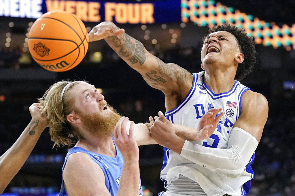 2022 NCAA Men's Final Four Duke vs. North Carolina