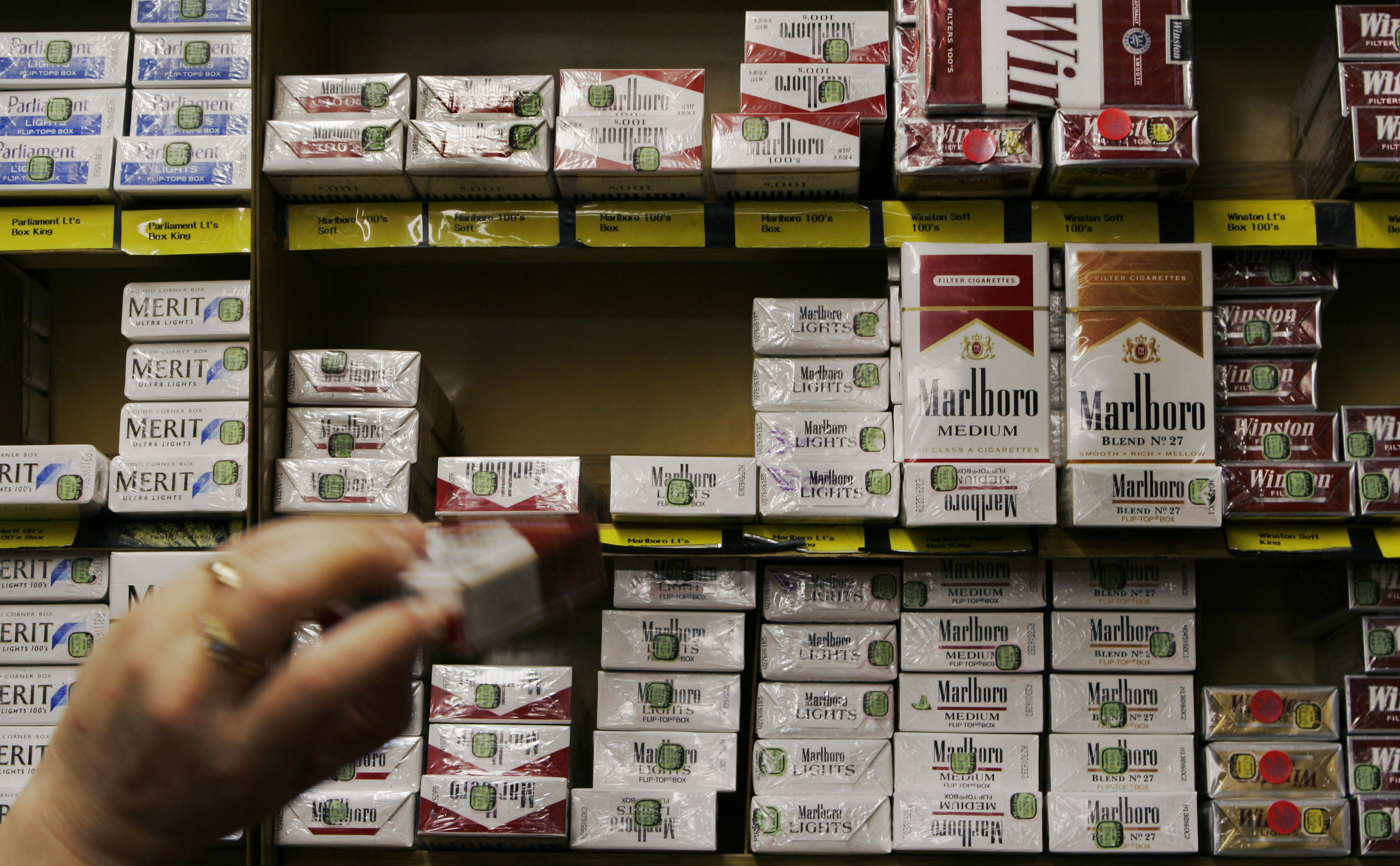 Starting today, you must be at least 21 to buy cigarettes at Walmart