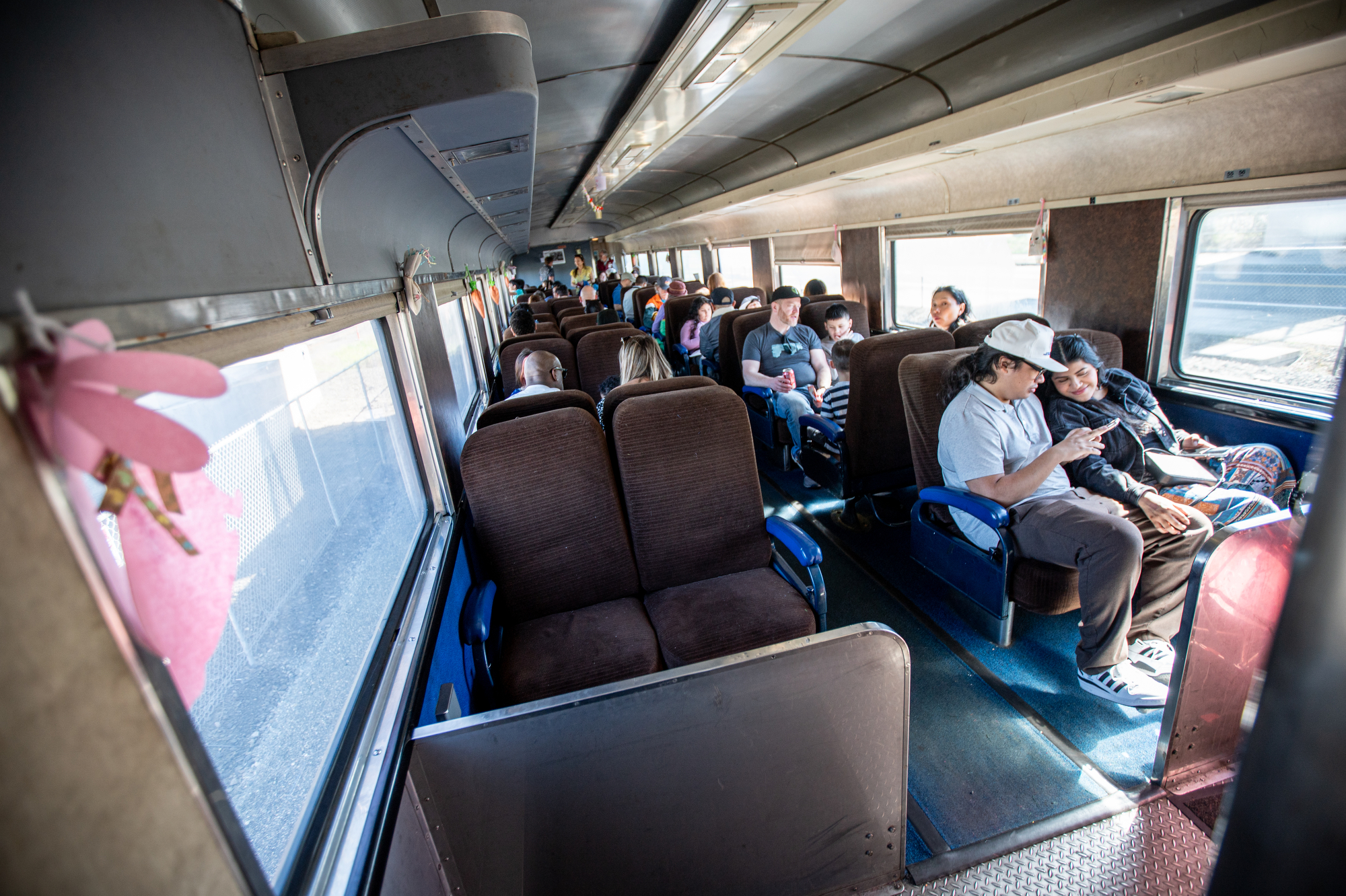 The Oregon Rail Heritage Center Easter Bunny Express train ride ...