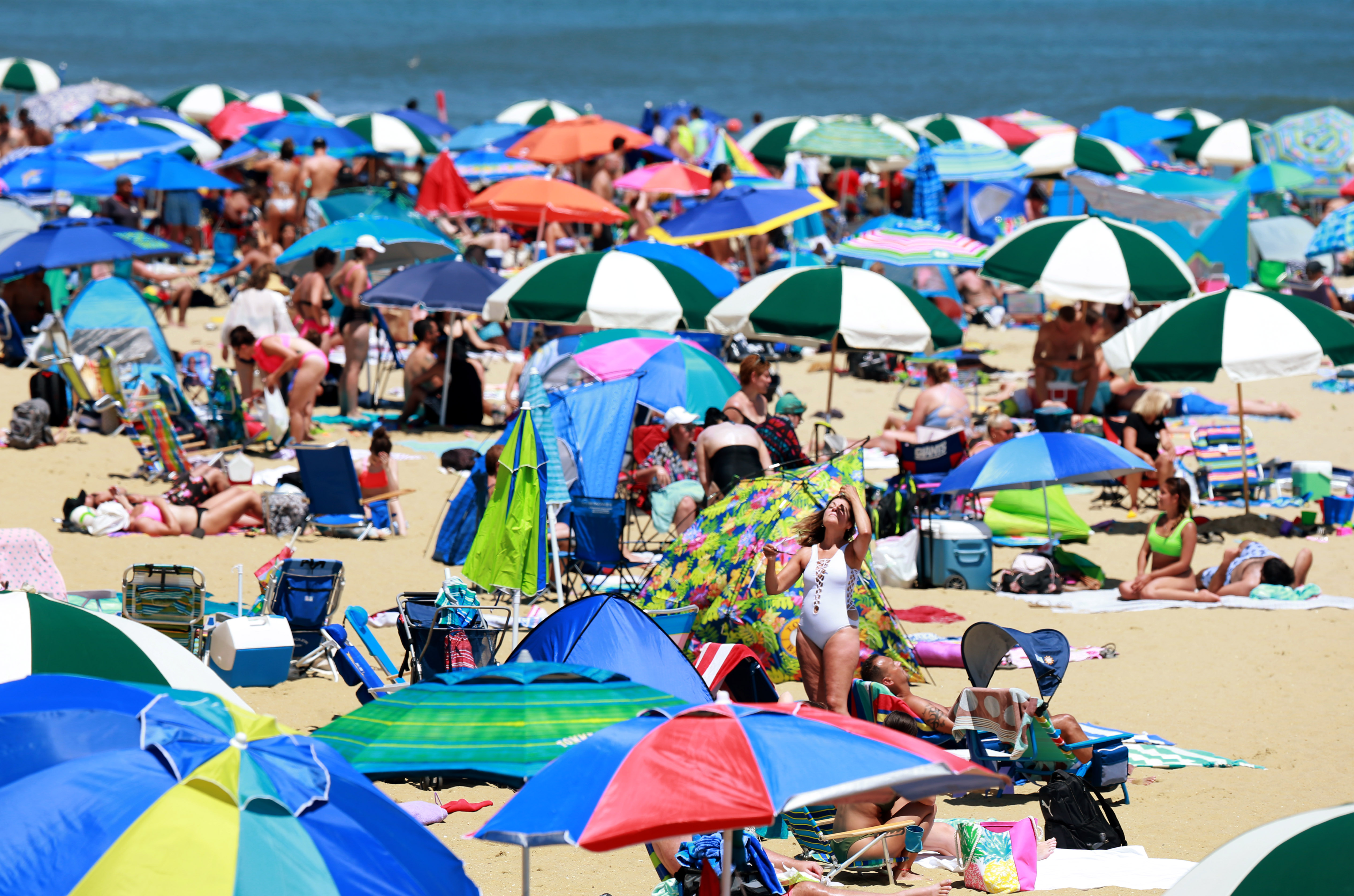 N.J. weather: Another summer-like day in April brings big crowds to Jersey  Shore beaches 