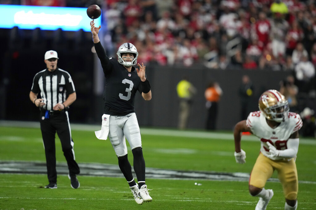 Las Vegas Raiders sit Derek Carr, name Jarrett Stidham as starting QB - On3