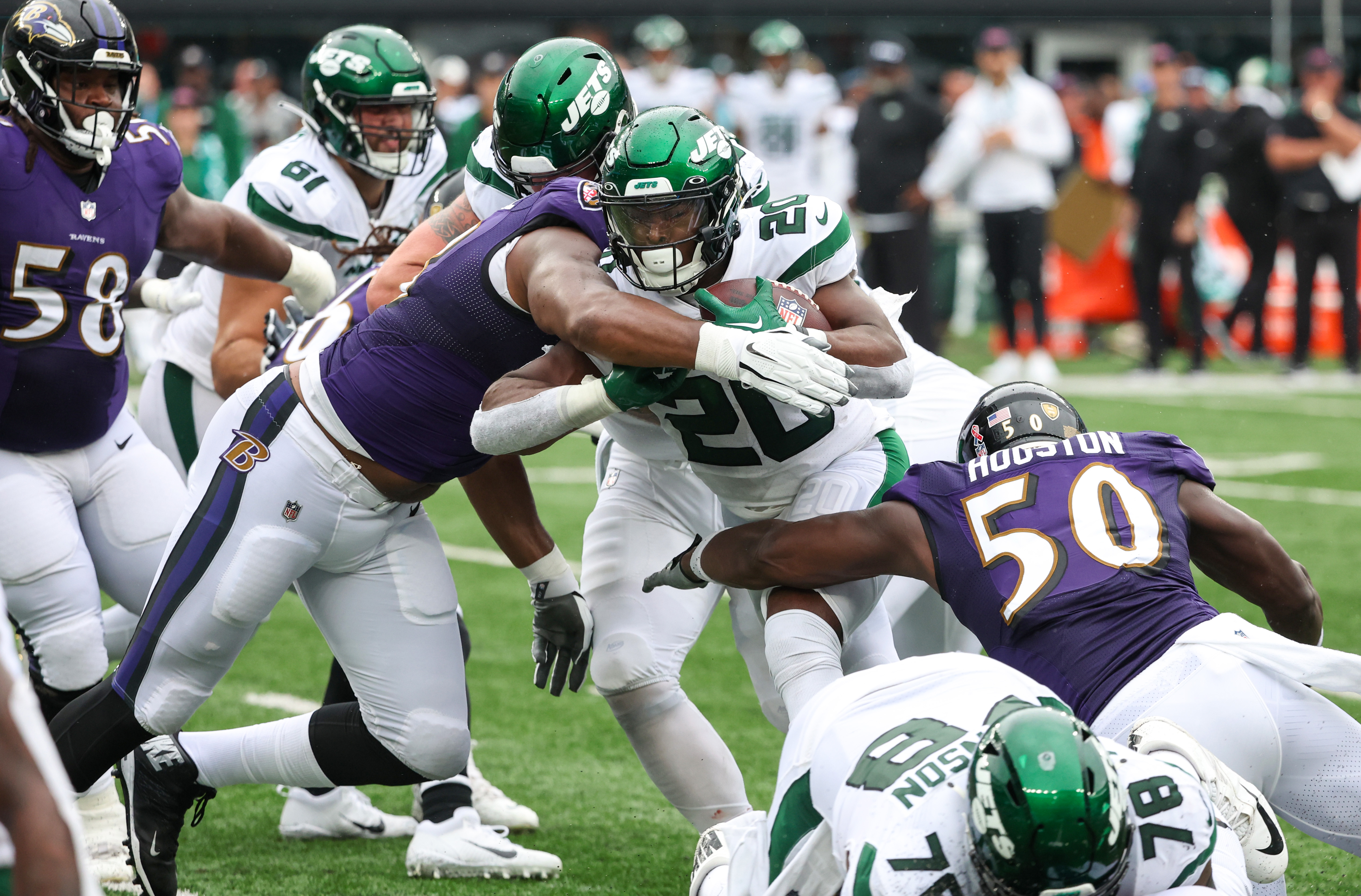 Jets rookies inconsistent in Week 1 loss to Ravens