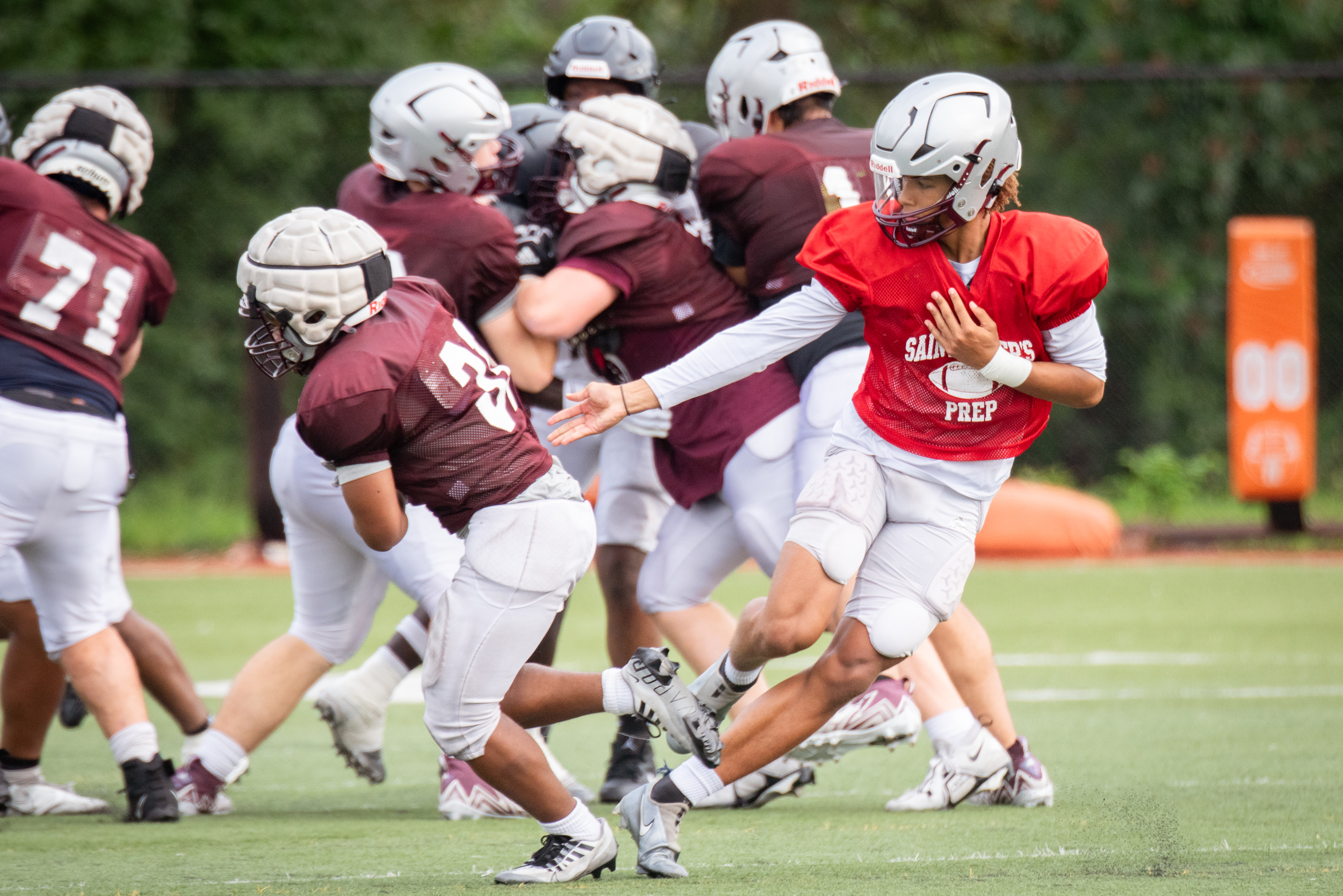 Snyder vs. St. Peter's Prep football scrimmage - nj.com