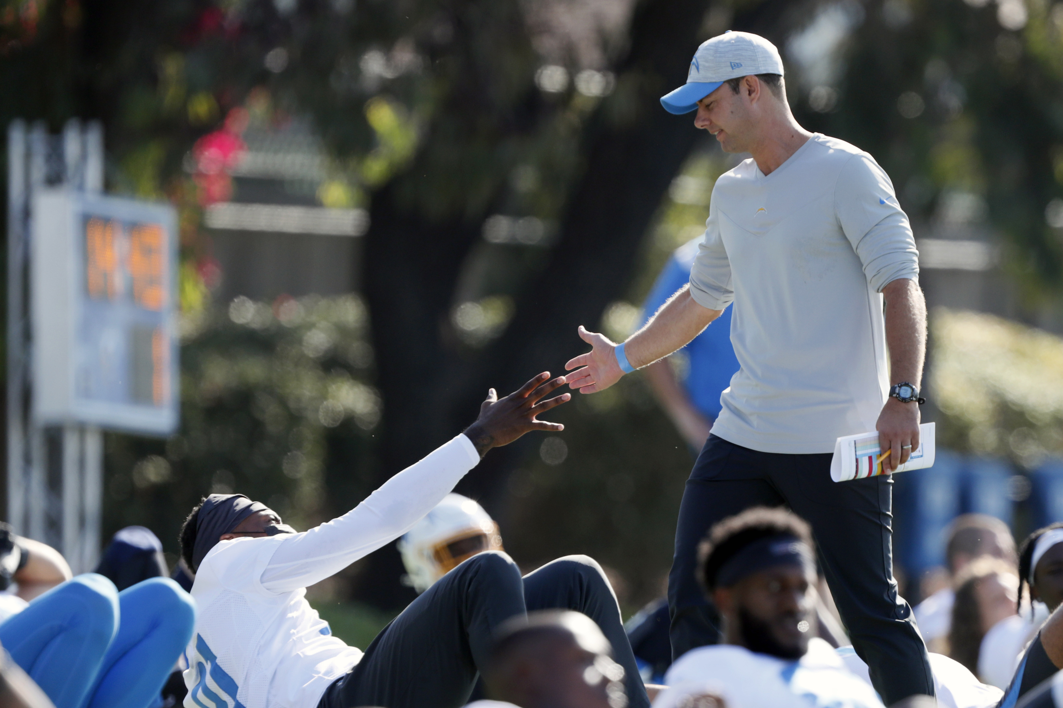 How cancer battle prepared Chargers' Brandon Staley for football