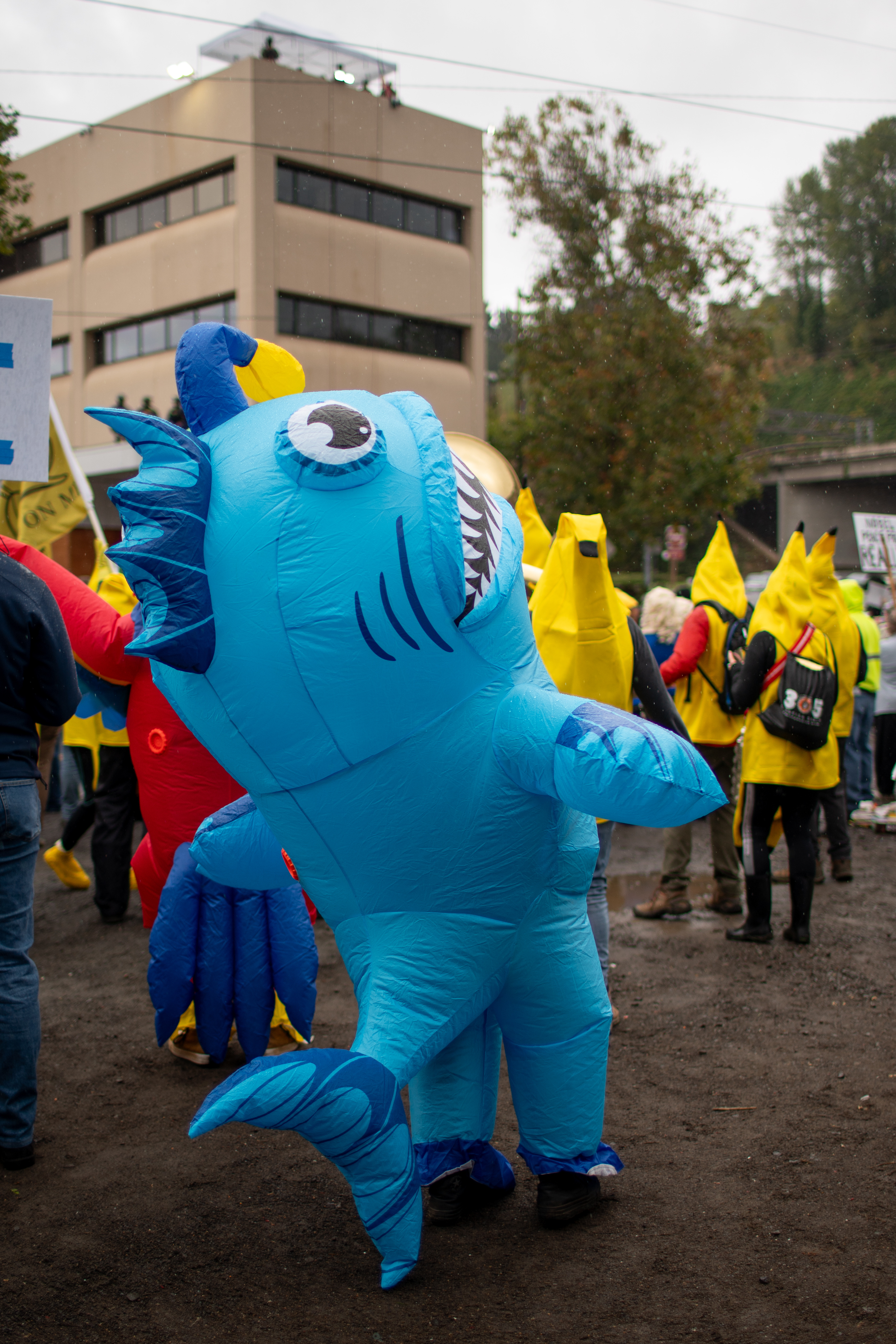 ICE protest inflatables - oregonlive.com