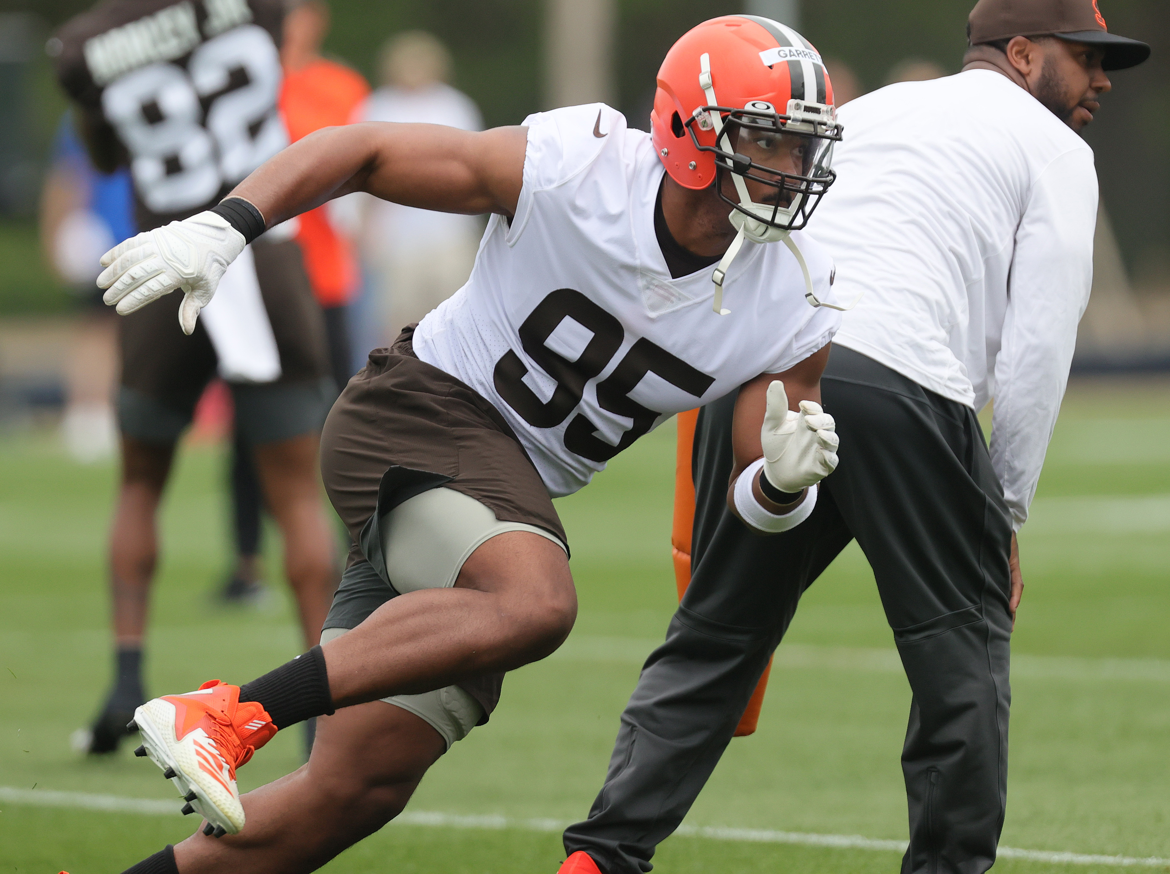 Myles Garrett is the first Cleveland Brown to achieve a 99 overall