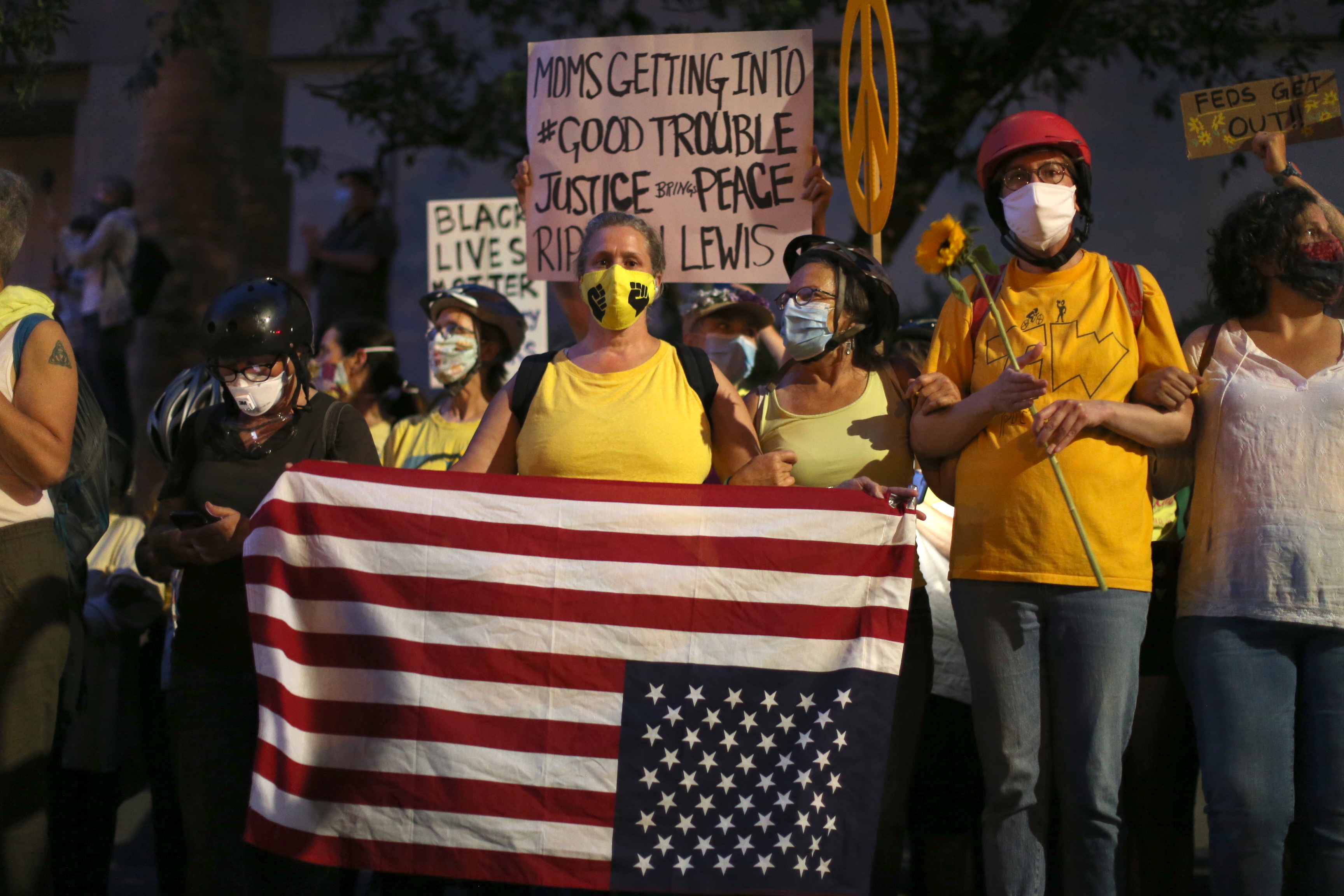 55th day of Portland Protests on July 21 - oregonlive.com