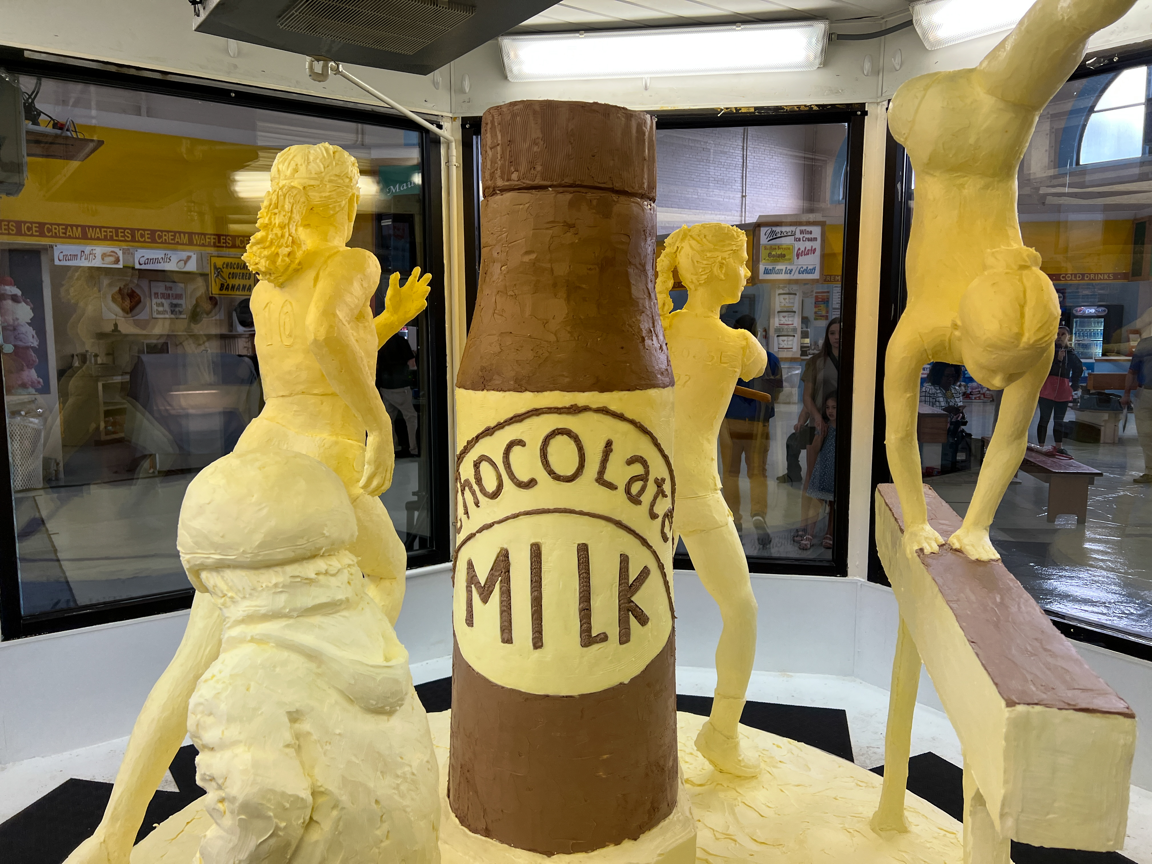 2023 NYS Fair Butter Sculpture: Dairy Every Day