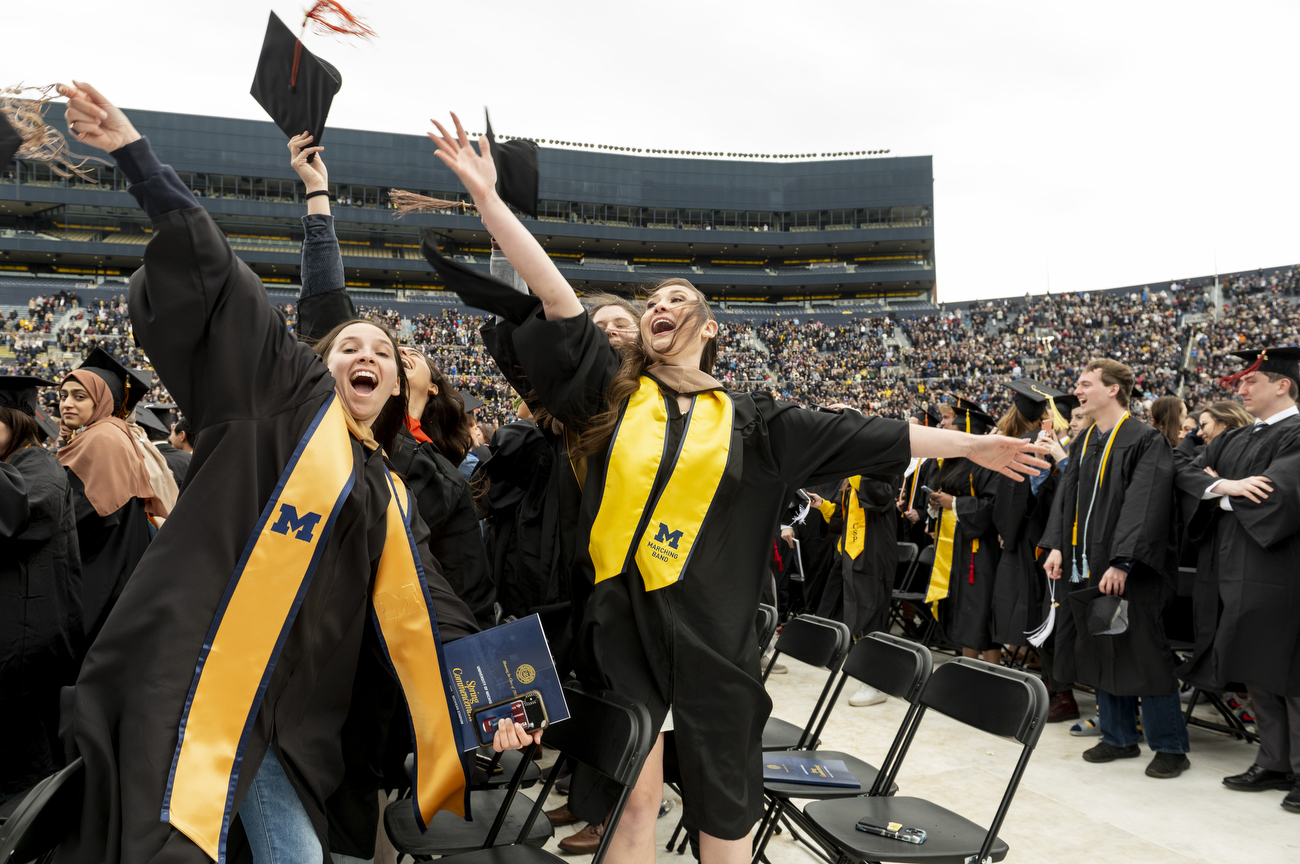 University of Michigan Spring 2022 Commencement