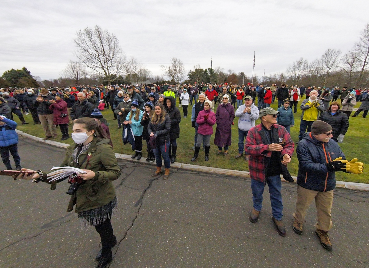 Wreaths Across America at Veterans Memorial Cemetery in Agawam ...