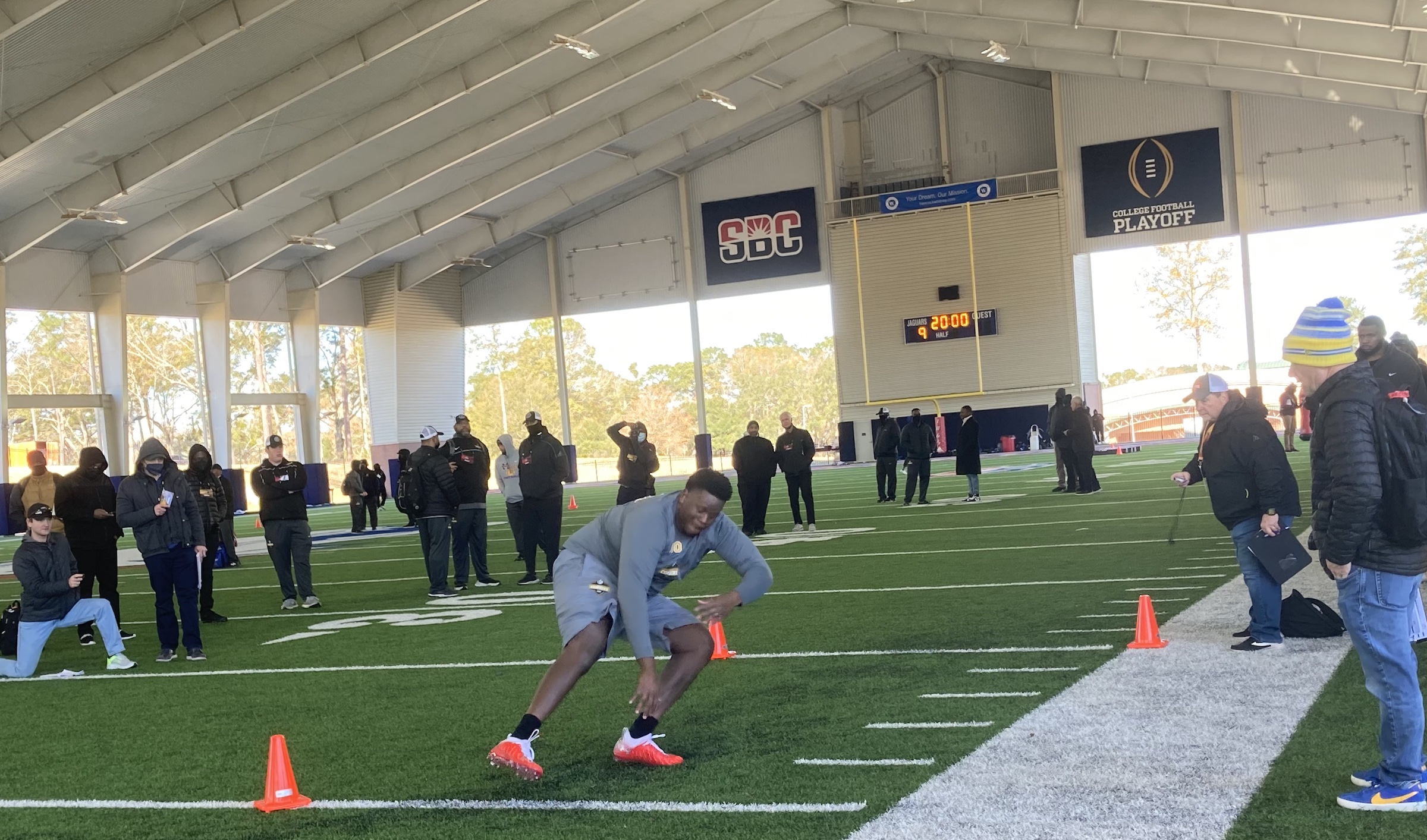 These athletes showed out at the HBCU football combine