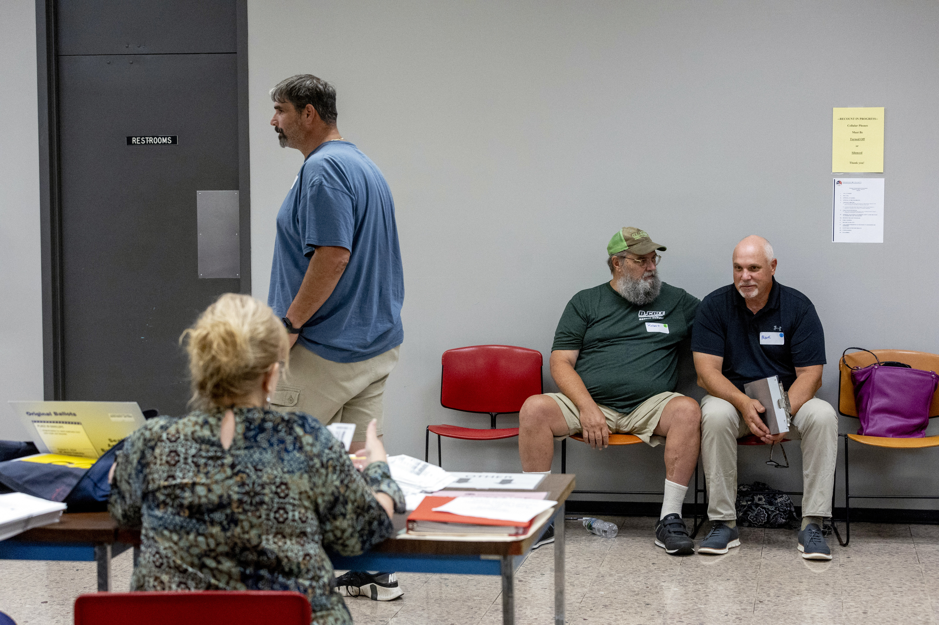 Election workers recount votes for two Genesee County ballots - mlive.com
