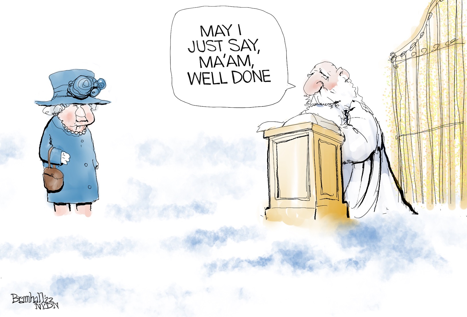 Editorial cartoons for Sept. 11, 2022: Queen Elizabeth's death, Biden's  'divisiveness,' 9/11 anniversary 