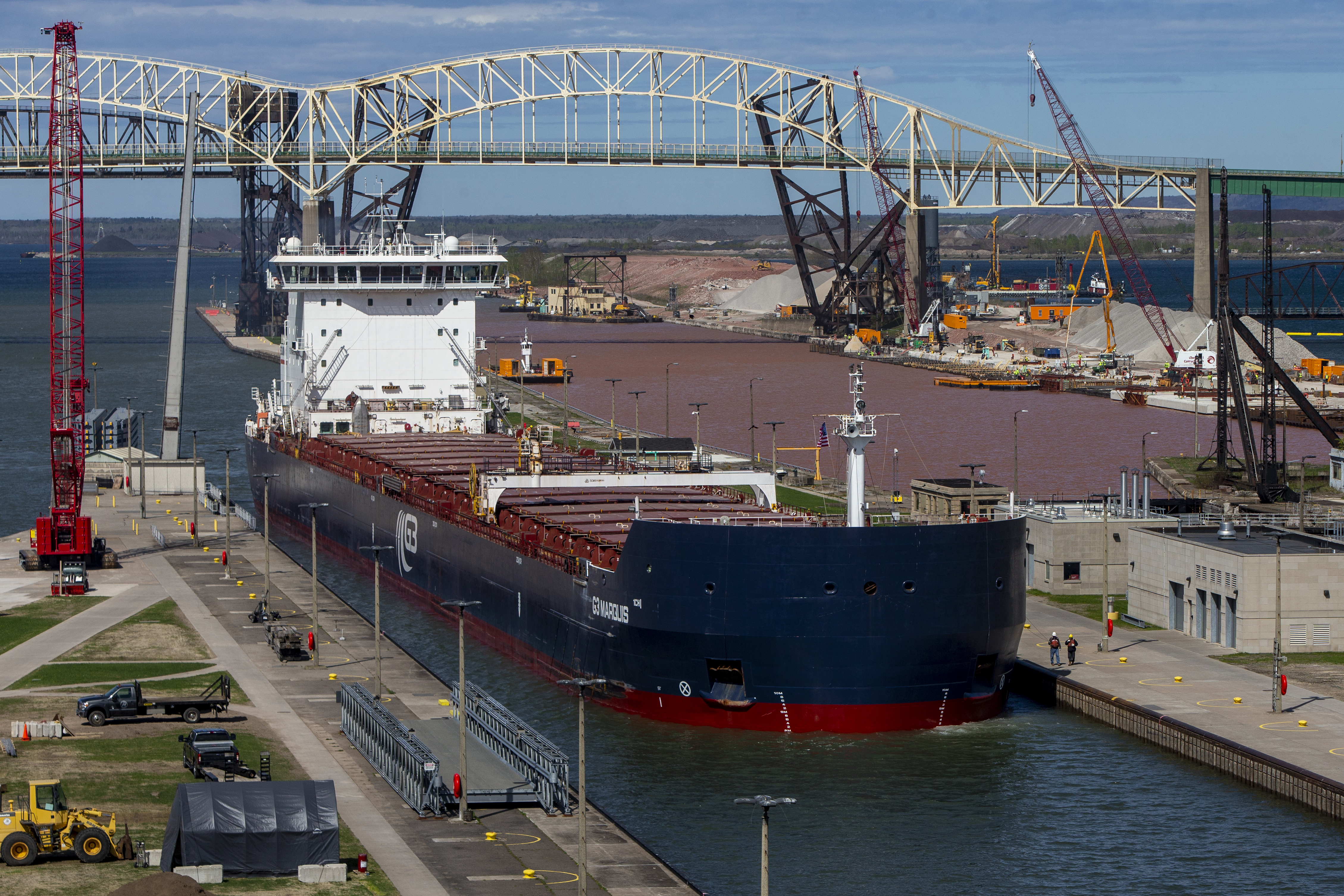 Port of Indiana handling cargo for $1 billion Michigan power plant