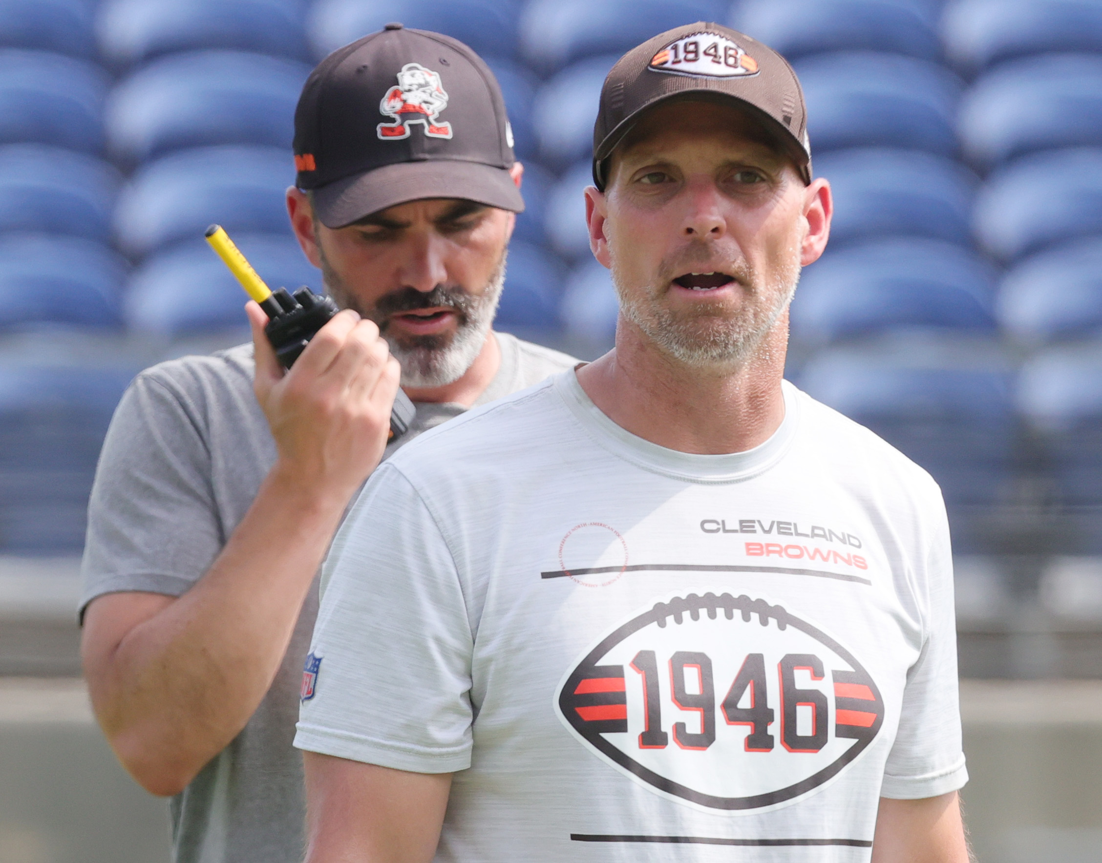 Cleveland Browns minicamp at the Pro Football Hall of Fame stadium, June  15, 2022 