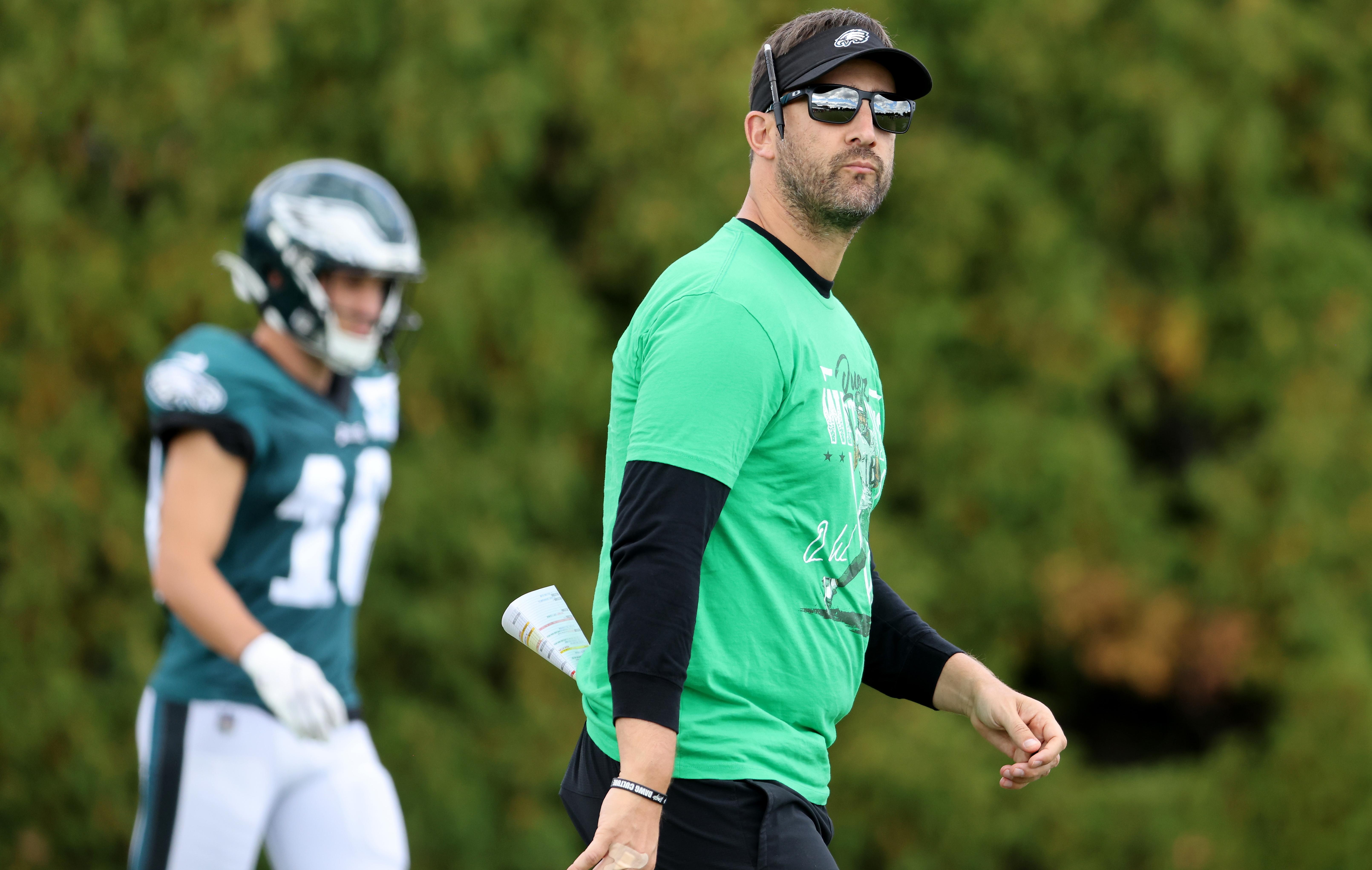 Nick Sirianni thankful Eagles are 4-0 but there's a lot to clean up