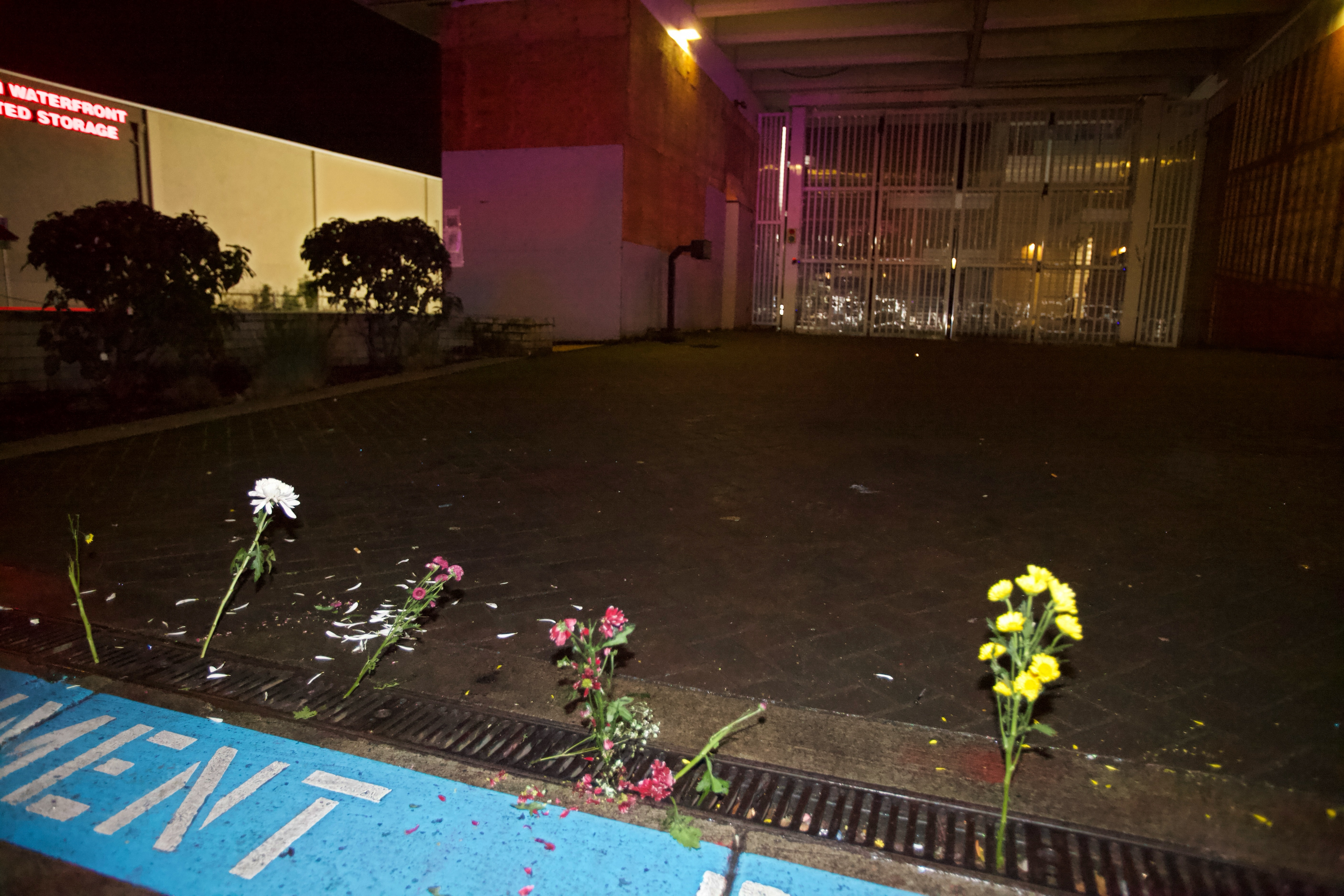 Portland Protest at ICE facility after 2 shot by Border Patrol ...