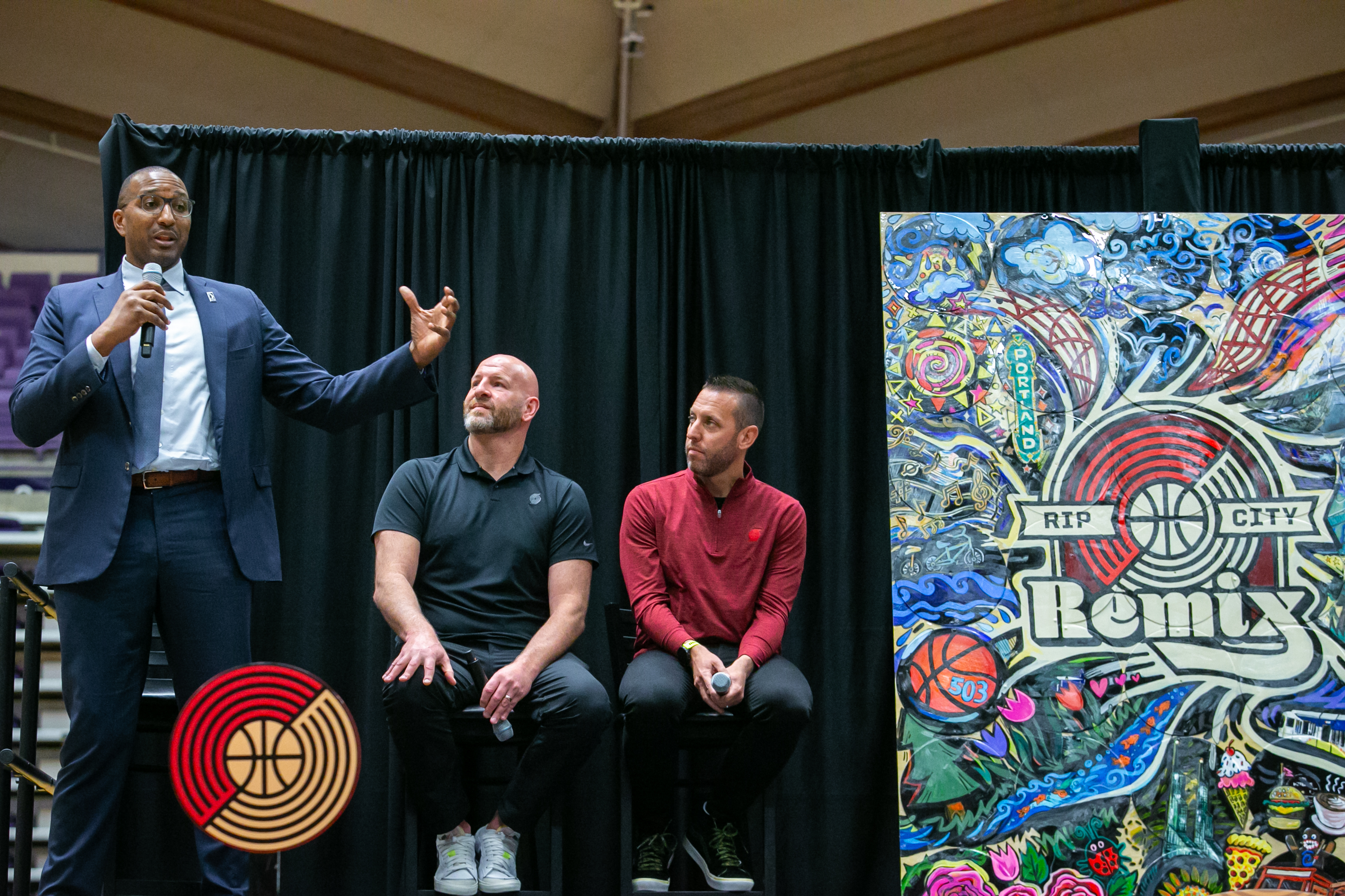 Portland Trail Blazers unveil G League team Rip City Remix - oregonlive.com