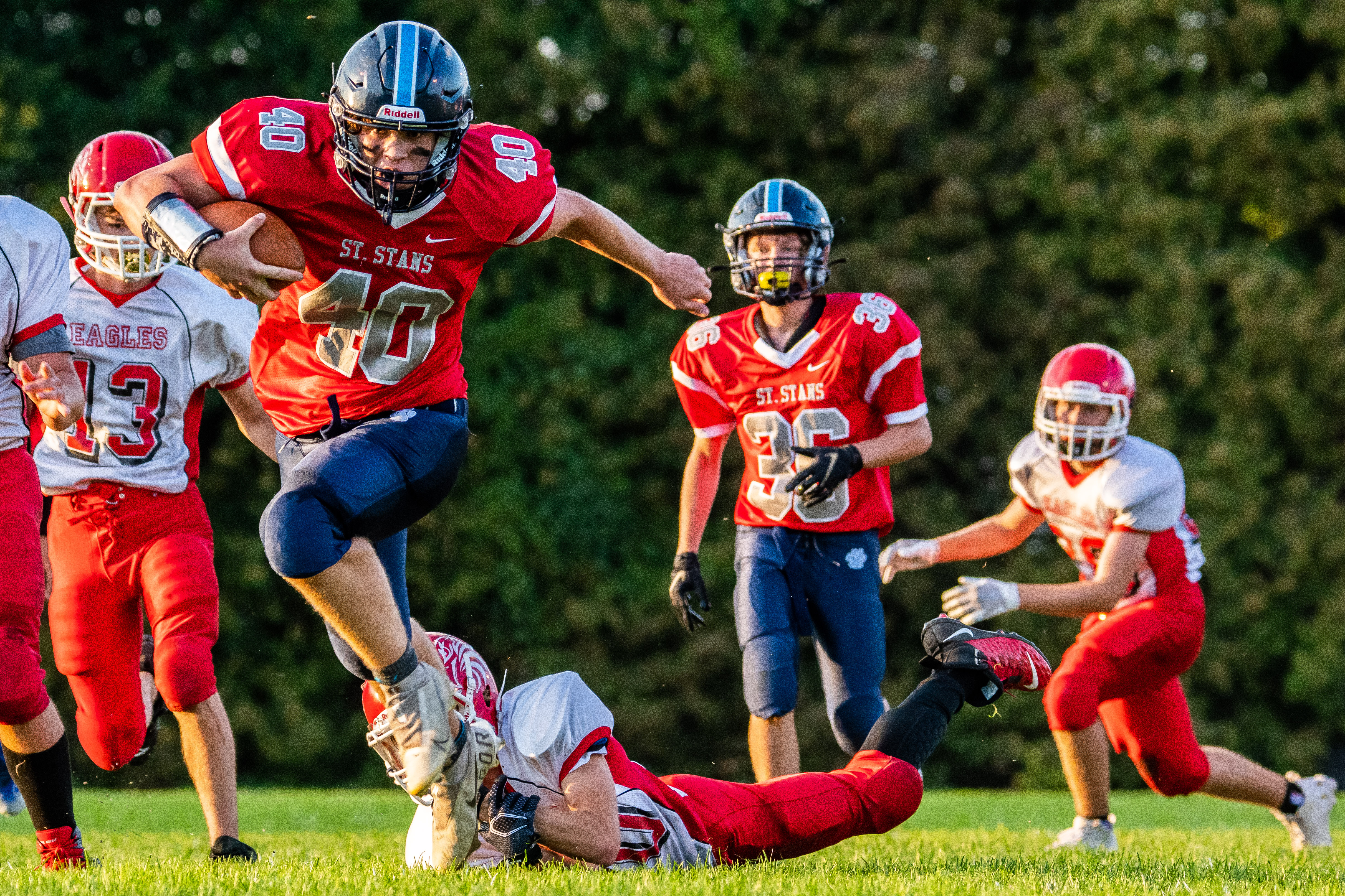 Why Marine City Cardinal Mooney football spent $35,000 on new helmets