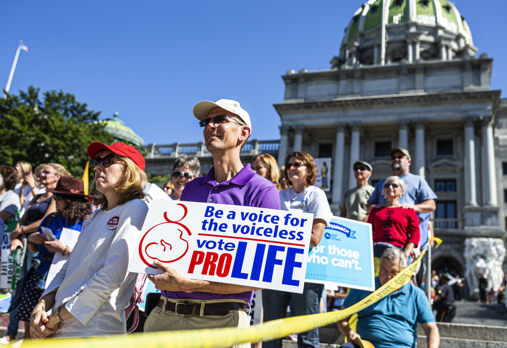 Pennsylvania March for Life rally at Pa. Capitol
