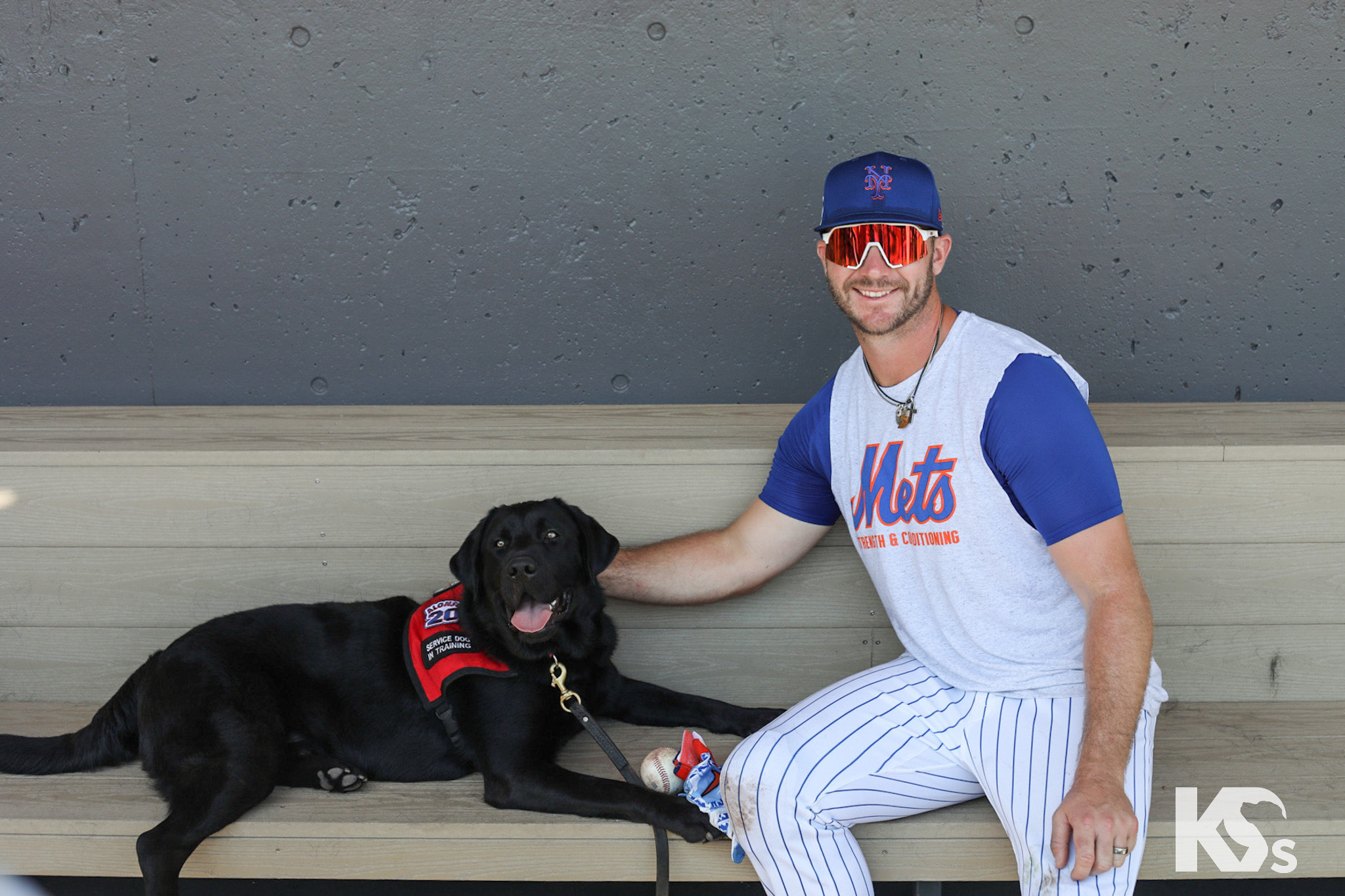 Puppy Bringing Smiles to New York Mets During Service Dog Training